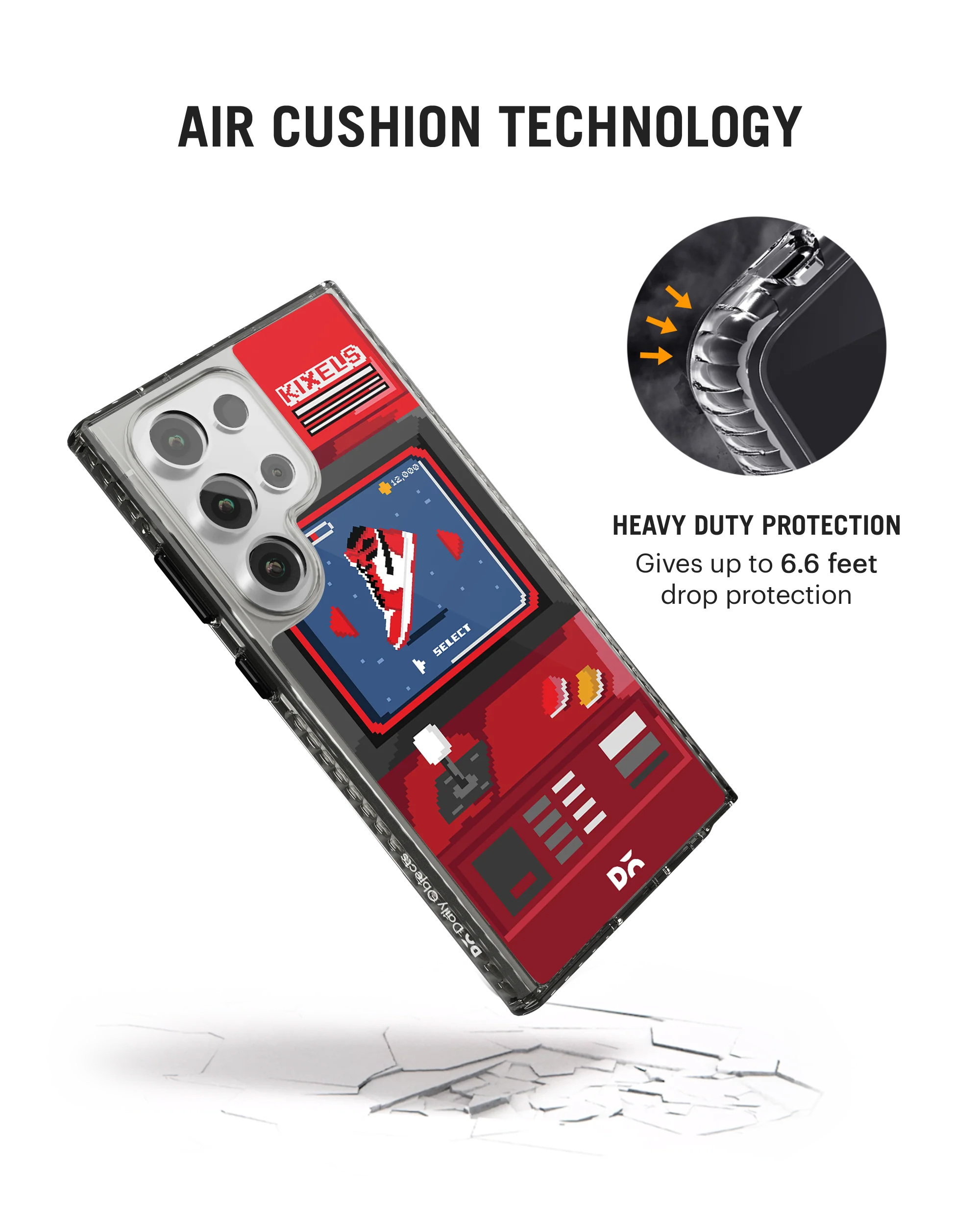 Kixel Arcade 1.0 Stride 2.0 Case Cover For Samsung Galaxy S24 Ultra - Image 2