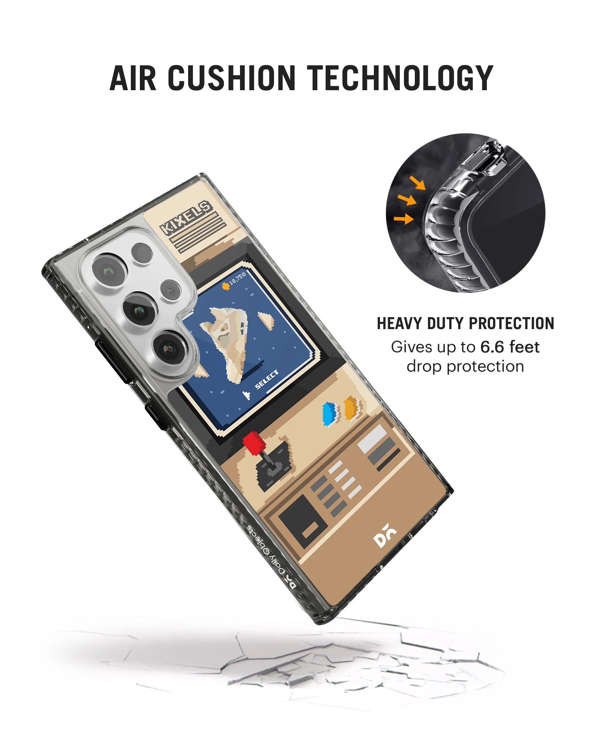 Kixel Arcade 2.0 Stride 2.0 Case Cover For Samsung Galaxy S24 Ultra - Image 2