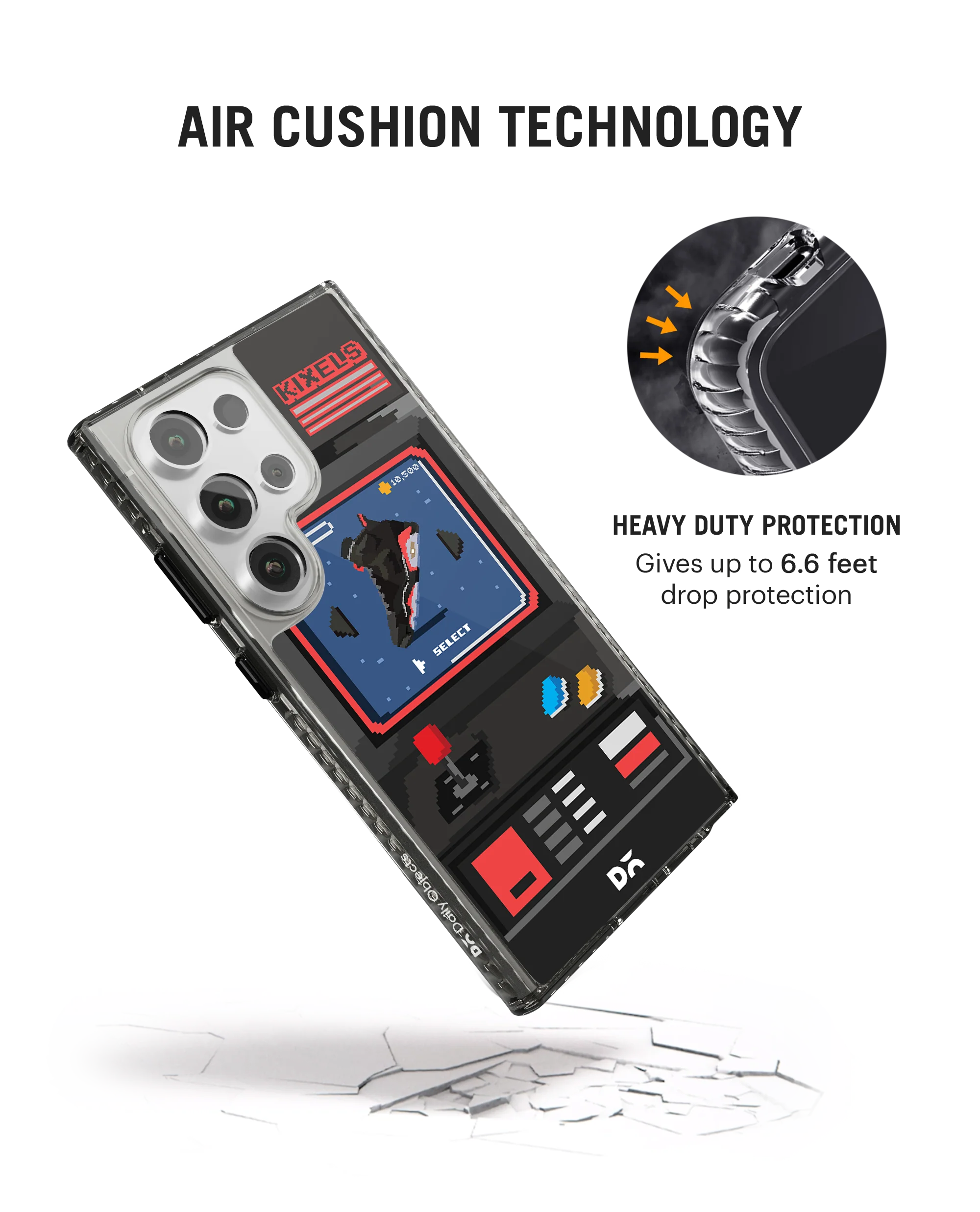Kixel Arcade 3.0 Stride 2.0 Case Cover For Samsung Galaxy S24 Ultra - Image 2