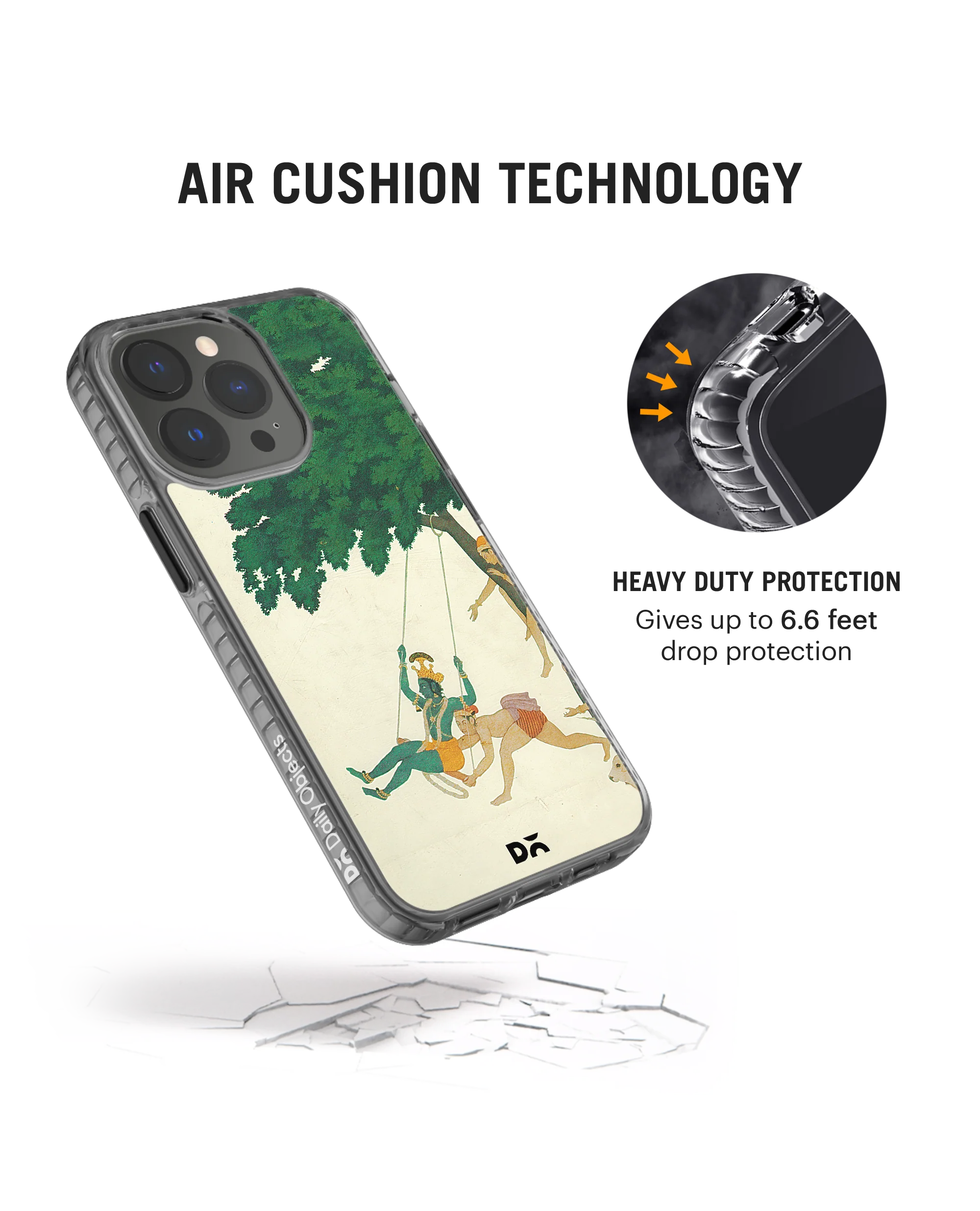 Krishna Swings Stride 2.0 Phone Case Cover For iPhone 15 Pro Max - Image 5