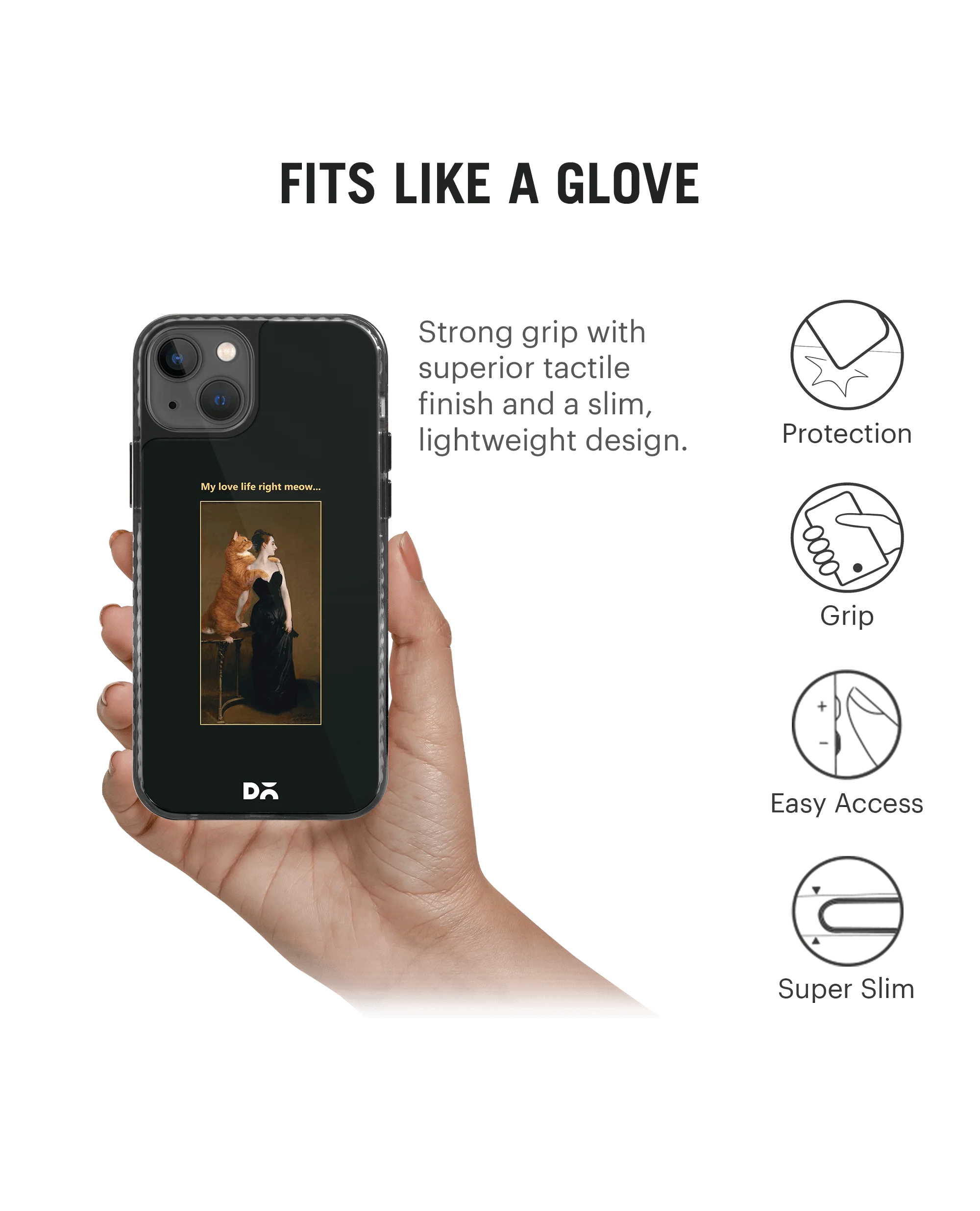 Love Life Meow Stride 2.0 Case Cover For iPhone 13 - Image 5