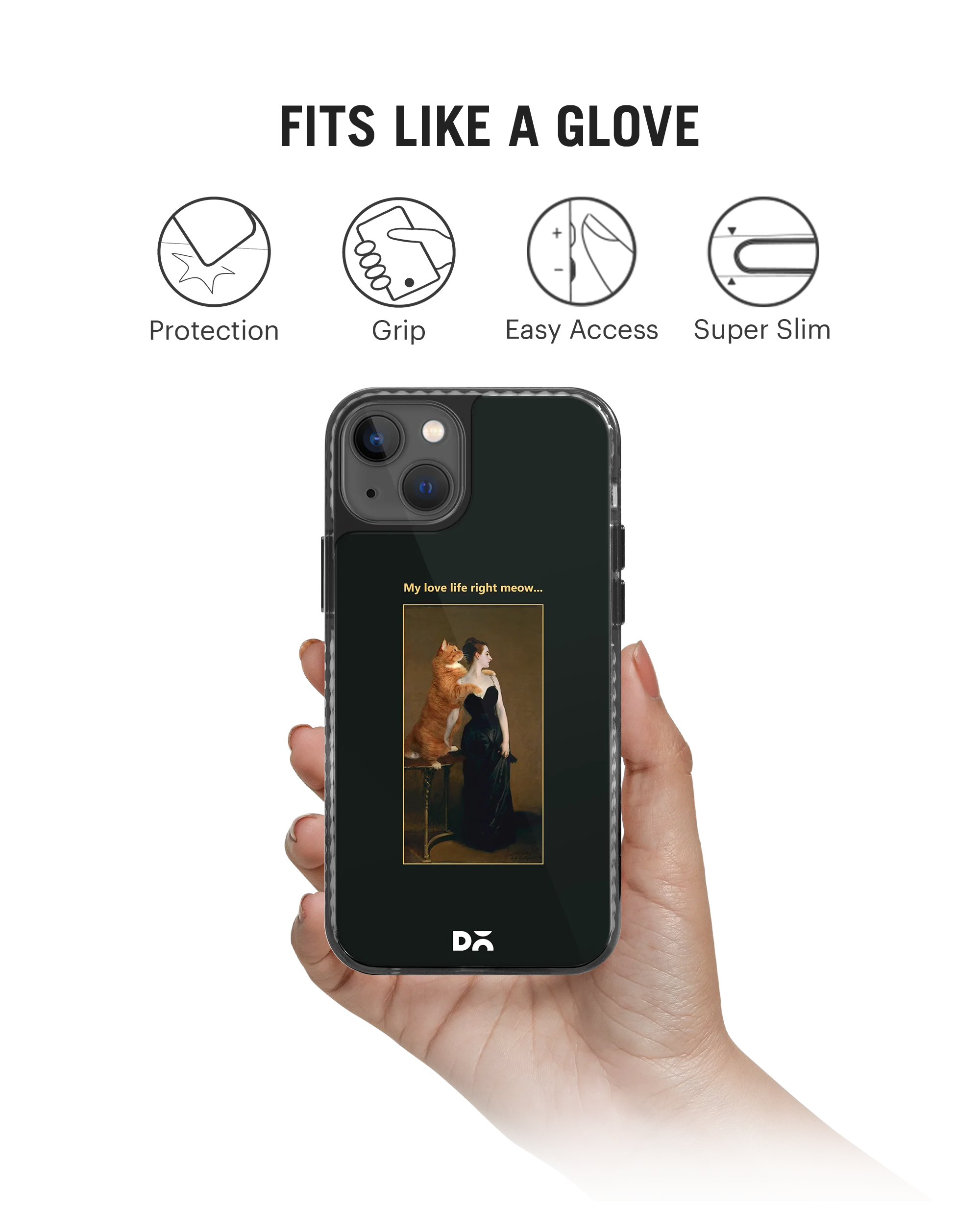 Love Life Meow Stride 2.0 Phone Case Cover For iPhone 15 Plus - Image 2