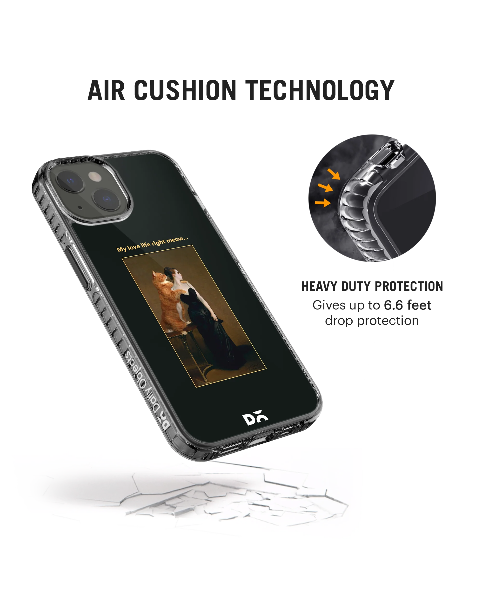Love Life Meow Stride 2.0 Phone Case Cover For iPhone 15 Plus - Image 6