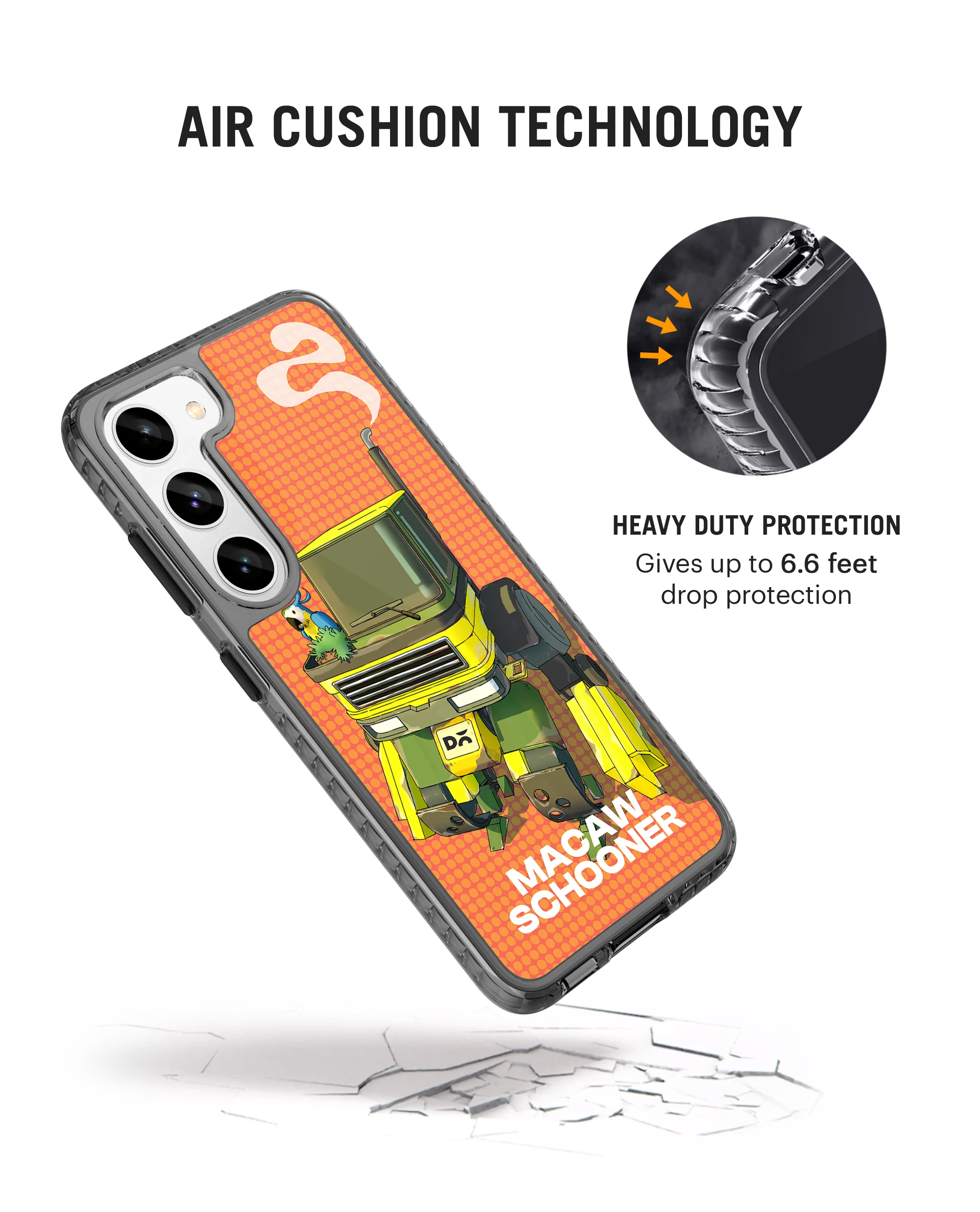 Macaw Schooner Stride 2.0 Case Cover For Samsung Galaxy S23 Plus - Image 2