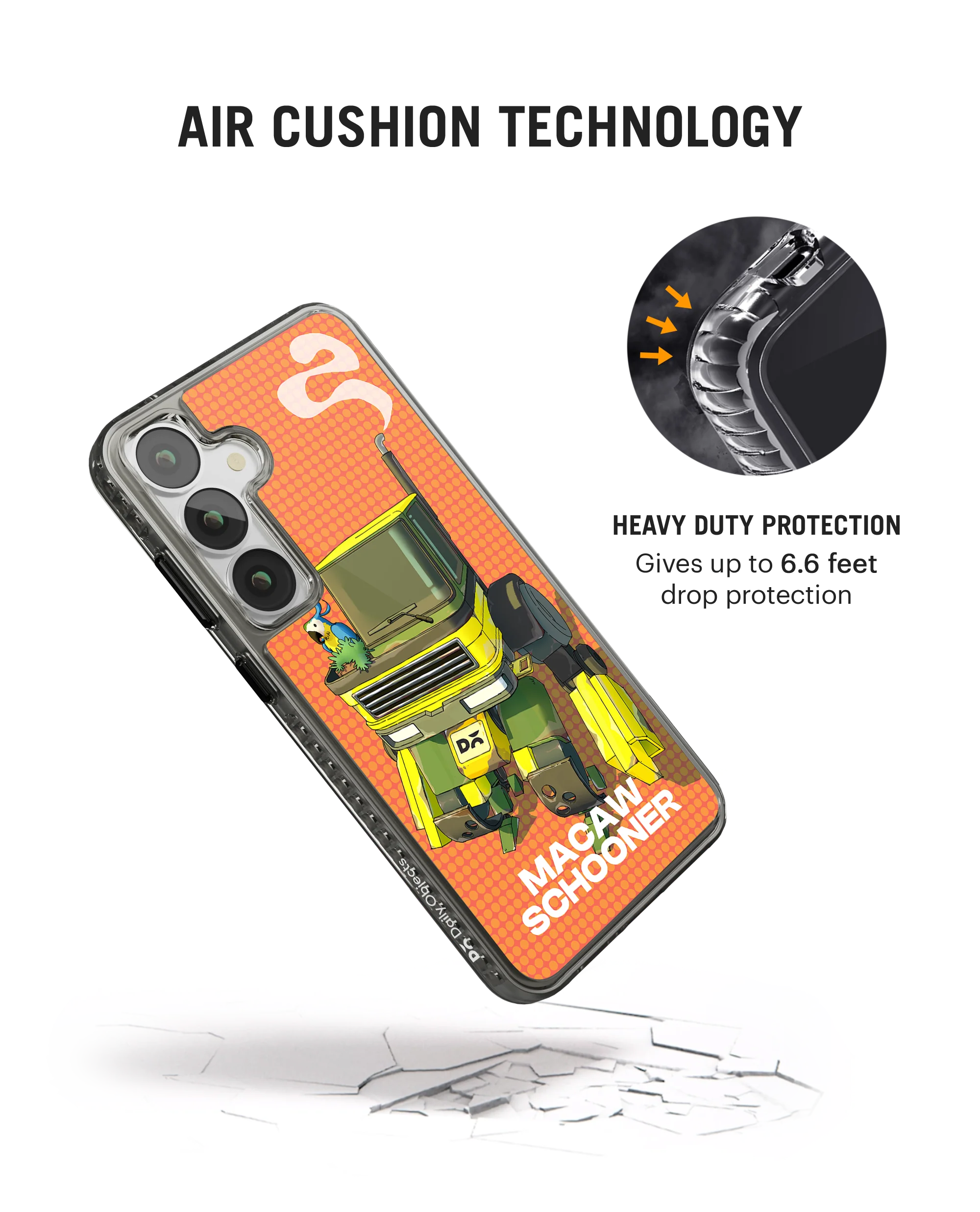 Macaw Schooner Stride 2.0 Case Cover For Samsung Galaxy S24 - Image 2