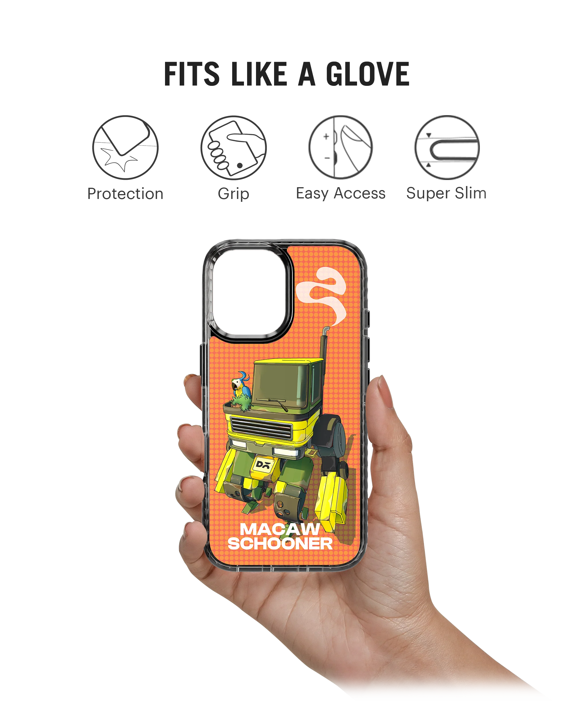 Macaw Schooner Stride 2.0 MagSafe Case Cover For iPhone 16 - Image 2