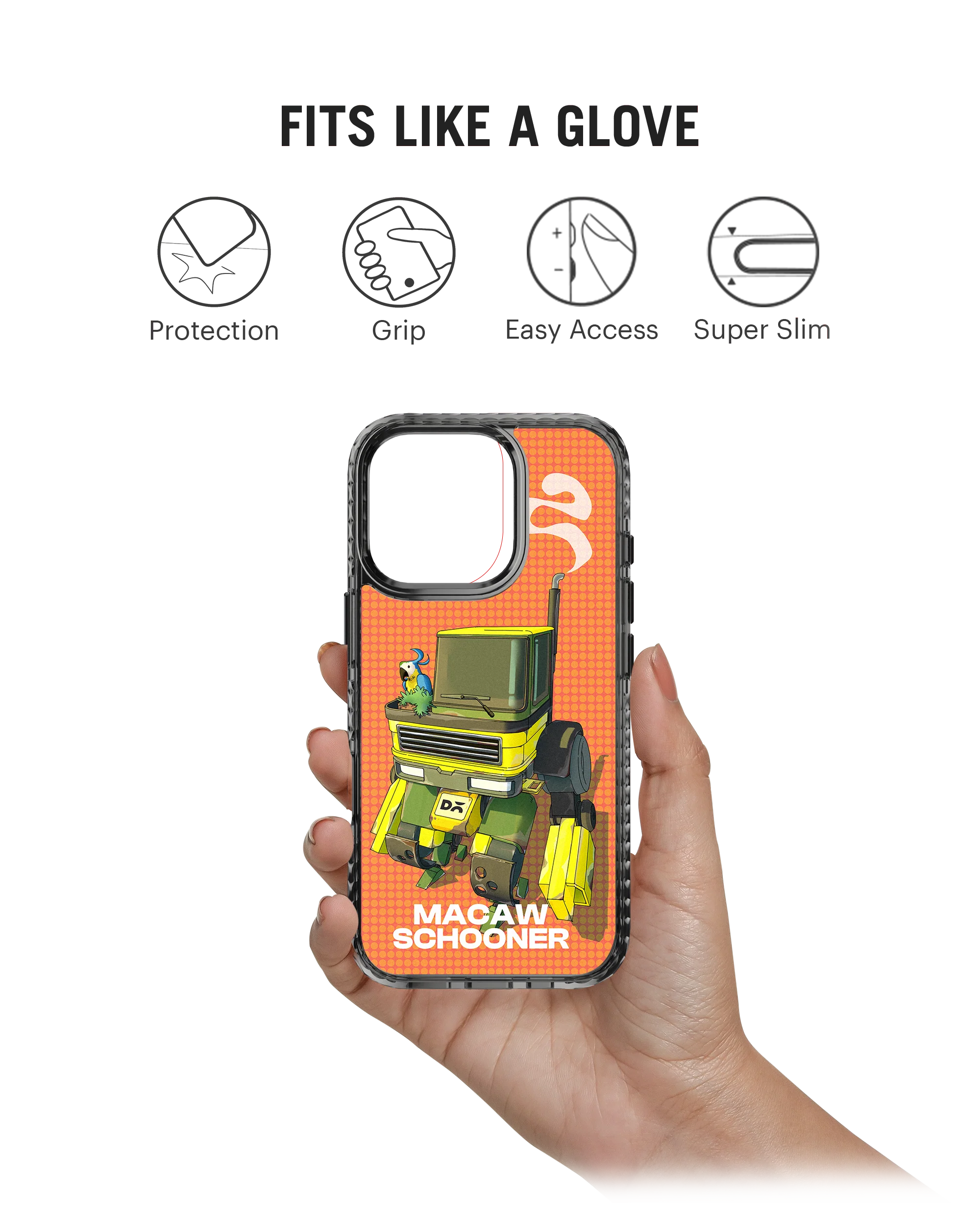 Macaw Schooner Stride 2.0 MagSafe Case Cover For iPhone 16 Pro Max - Image 2