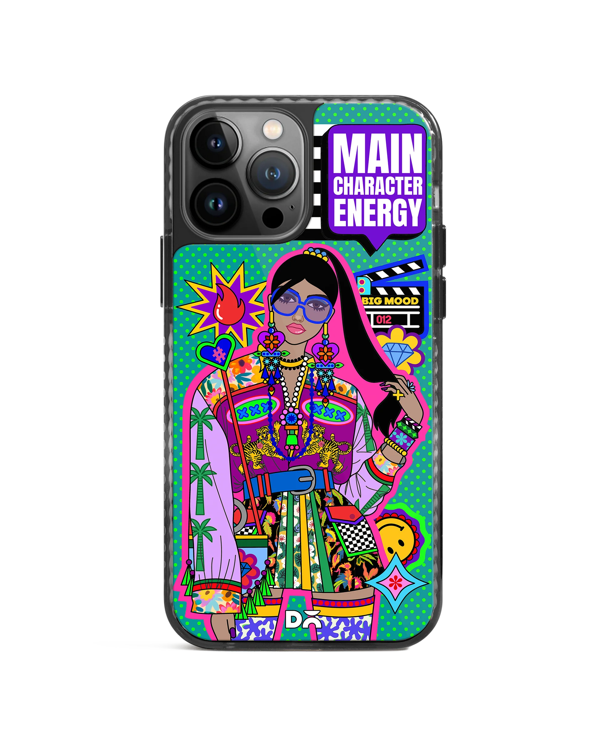 Main Character Energy Stride 2.0 Case Cover For iPhone 13 Pro Max