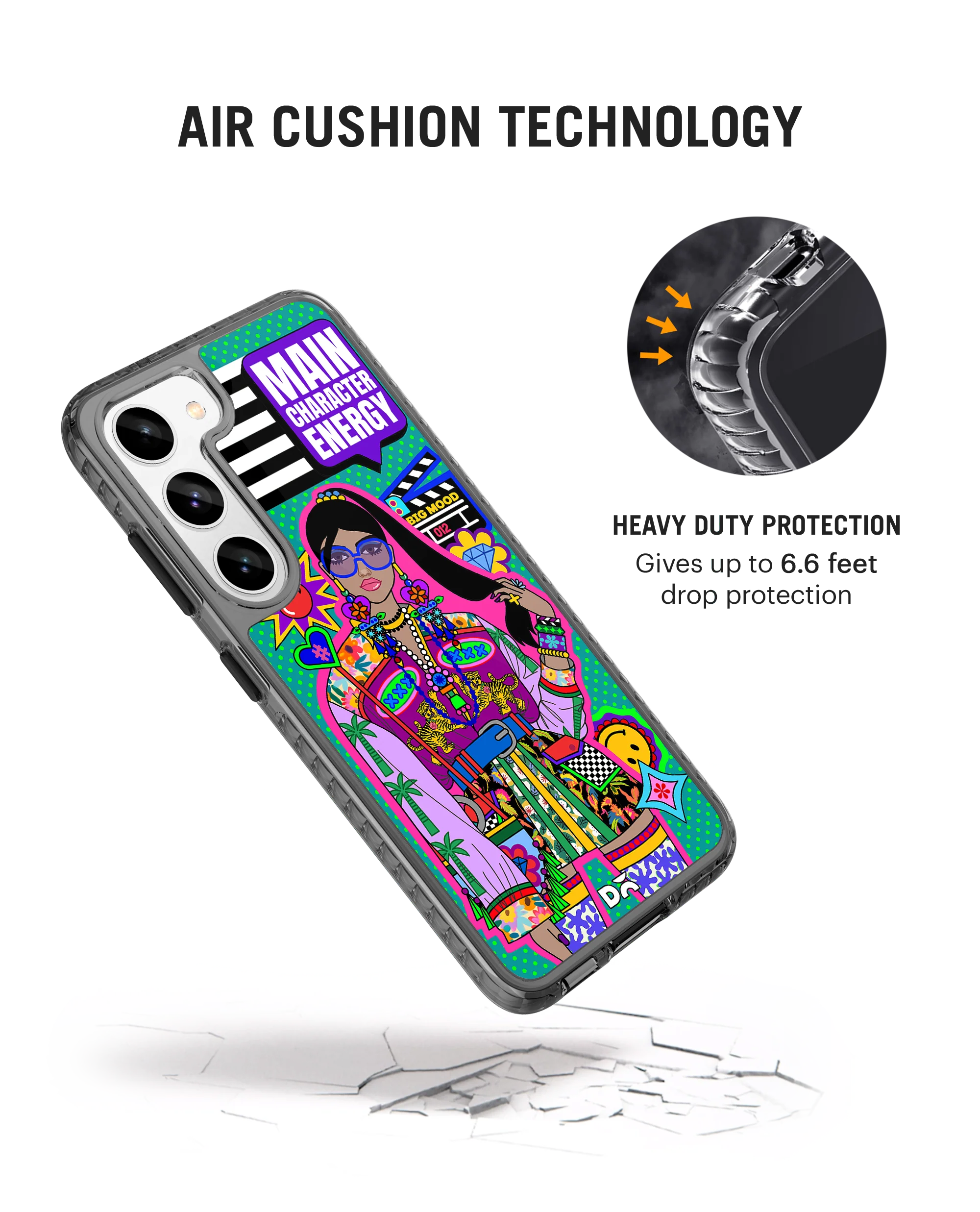 Main Character Energy Stride 2.0 Case Cover For Samsung Galaxy S23 - Image 2