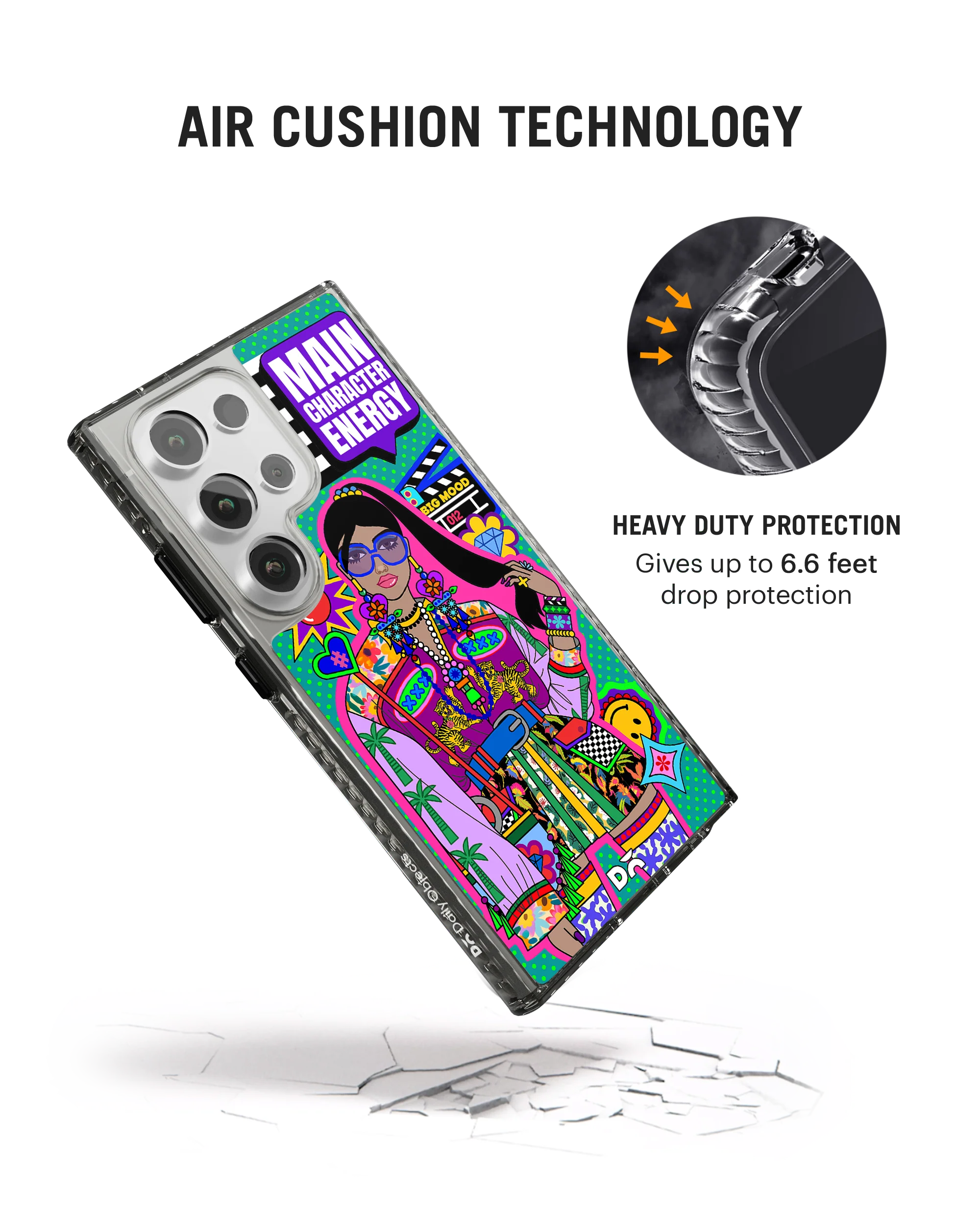 Main Character Energy Stride 2.0 Case Cover For Samsung Galaxy S24 Ultra - Image 2