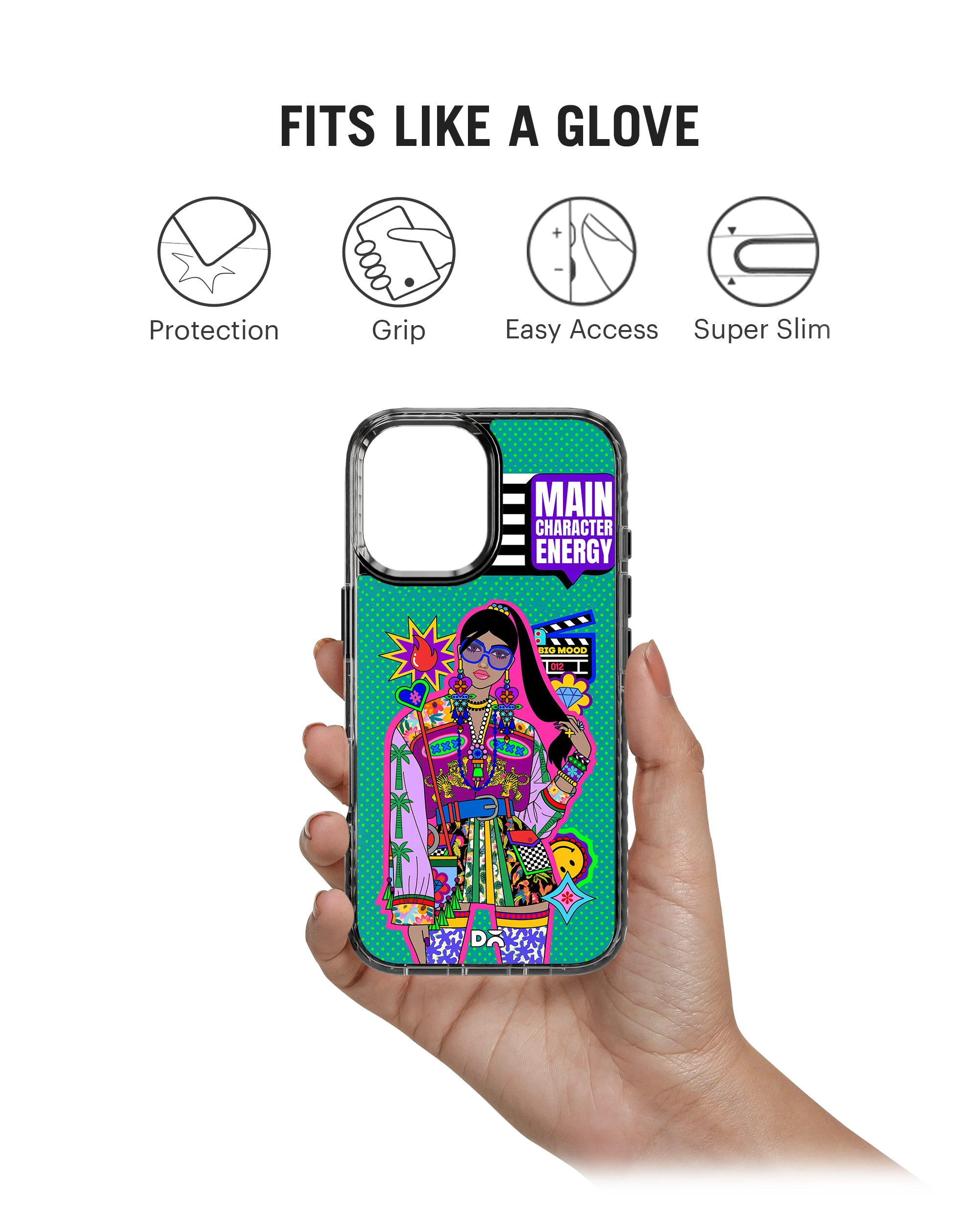 Main Character Energy Stride 2.0 MagSafe Case Cover For iPhone 16 Plus - Image 2