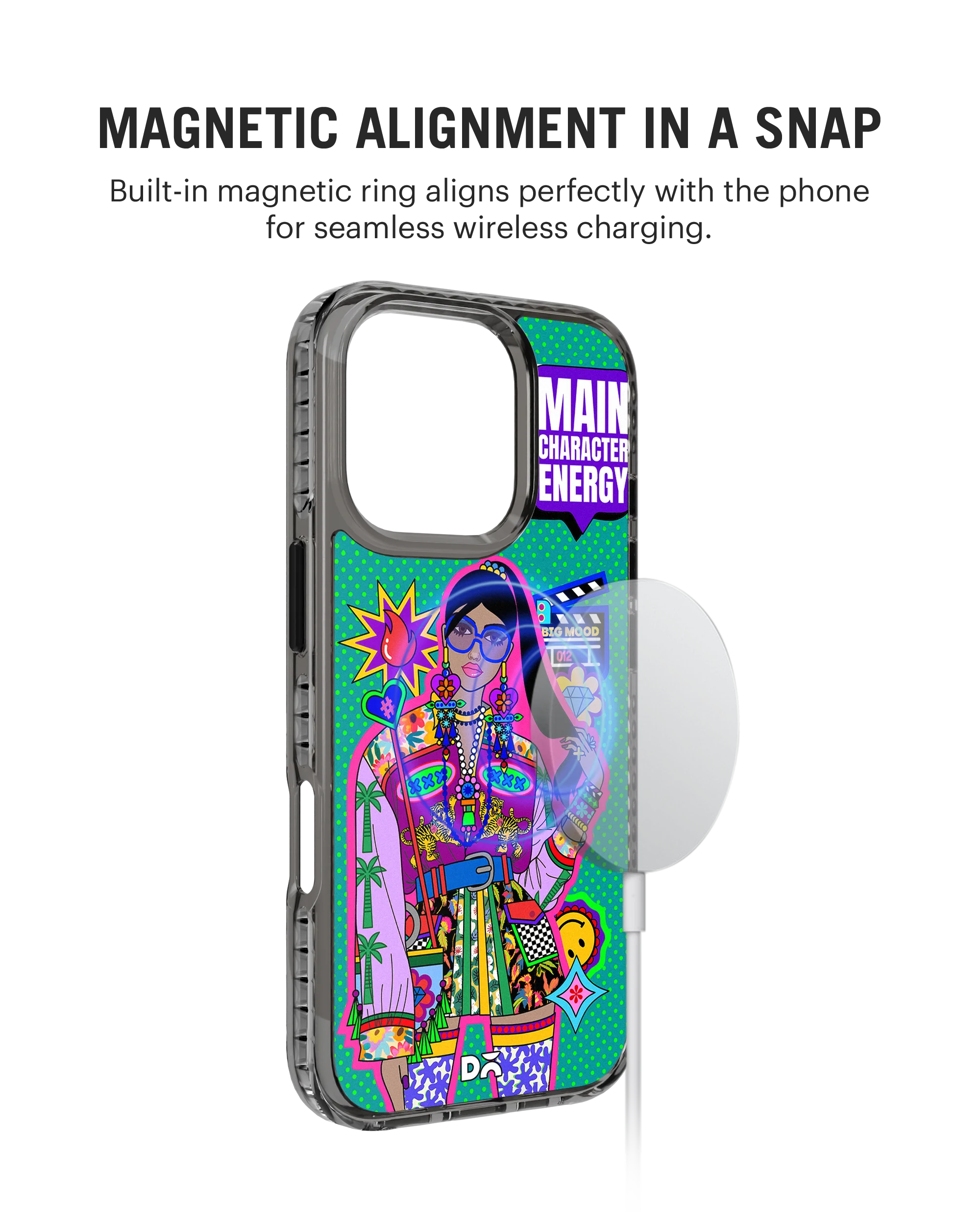 Main Character Energy Stride 2.0 MagSafe Case Cover For iPhone 16 Pro Max - Image 3