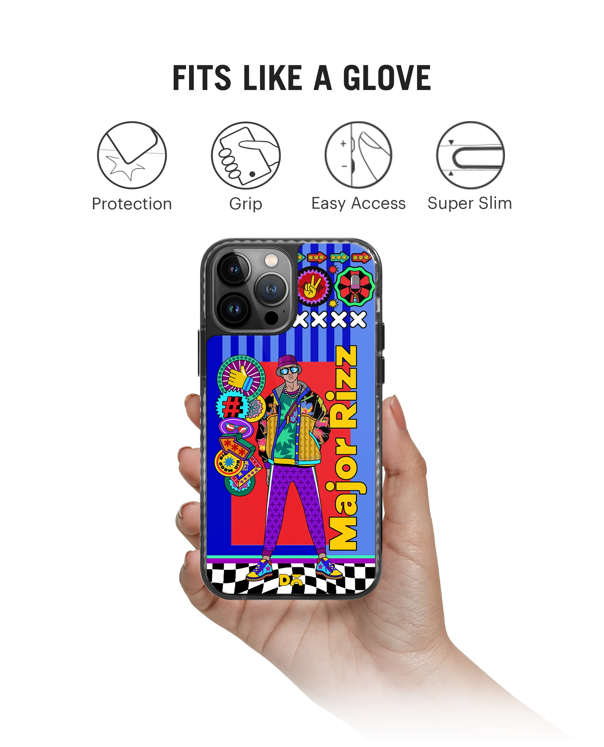 Major Rizz Stride 2.0 Phone Case Cover For iPhone 15 Pro - Image 2
