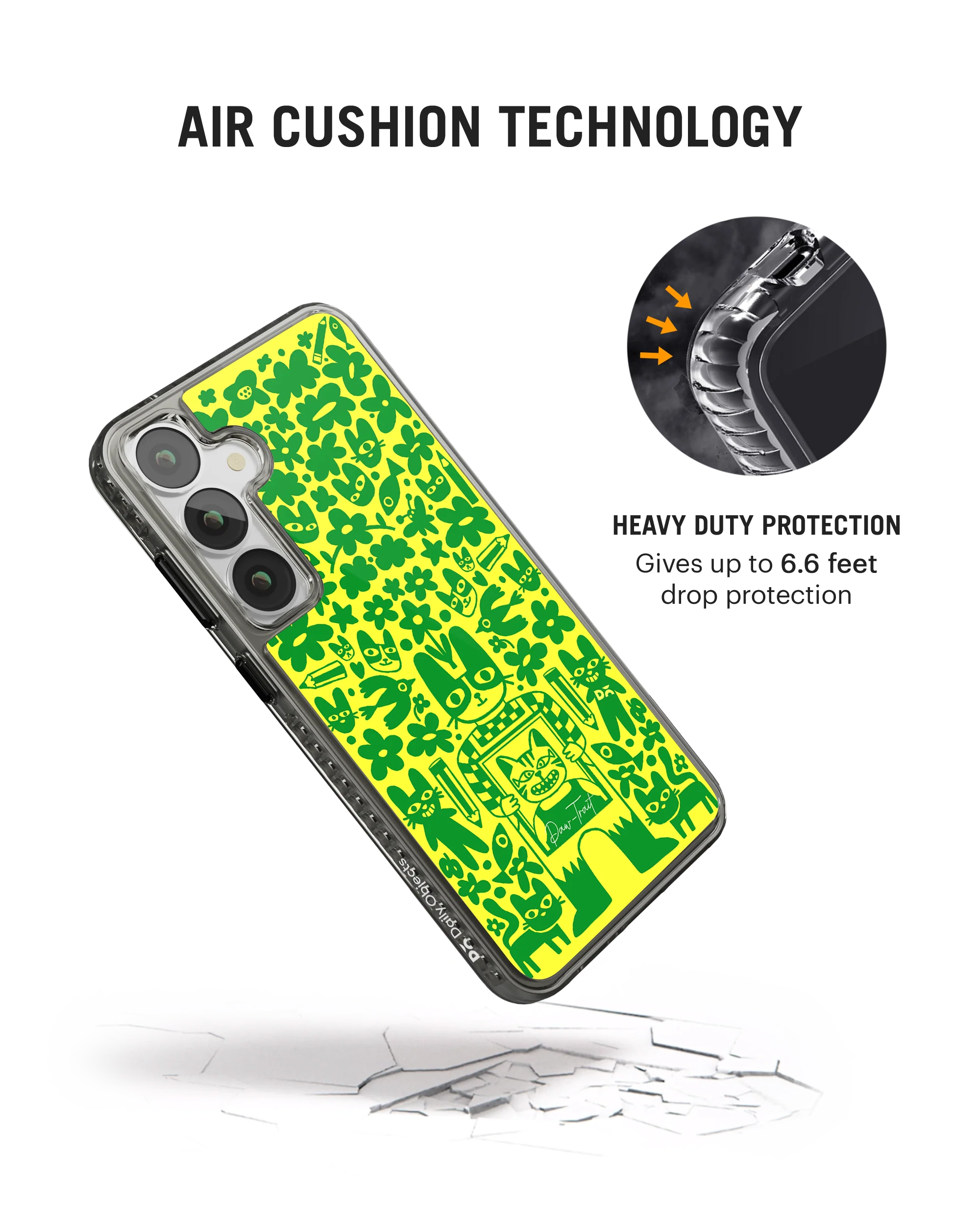 Mew Sketch Stride 2.0 Case Cover For Samsung Galaxy S24 Plus - Image 2