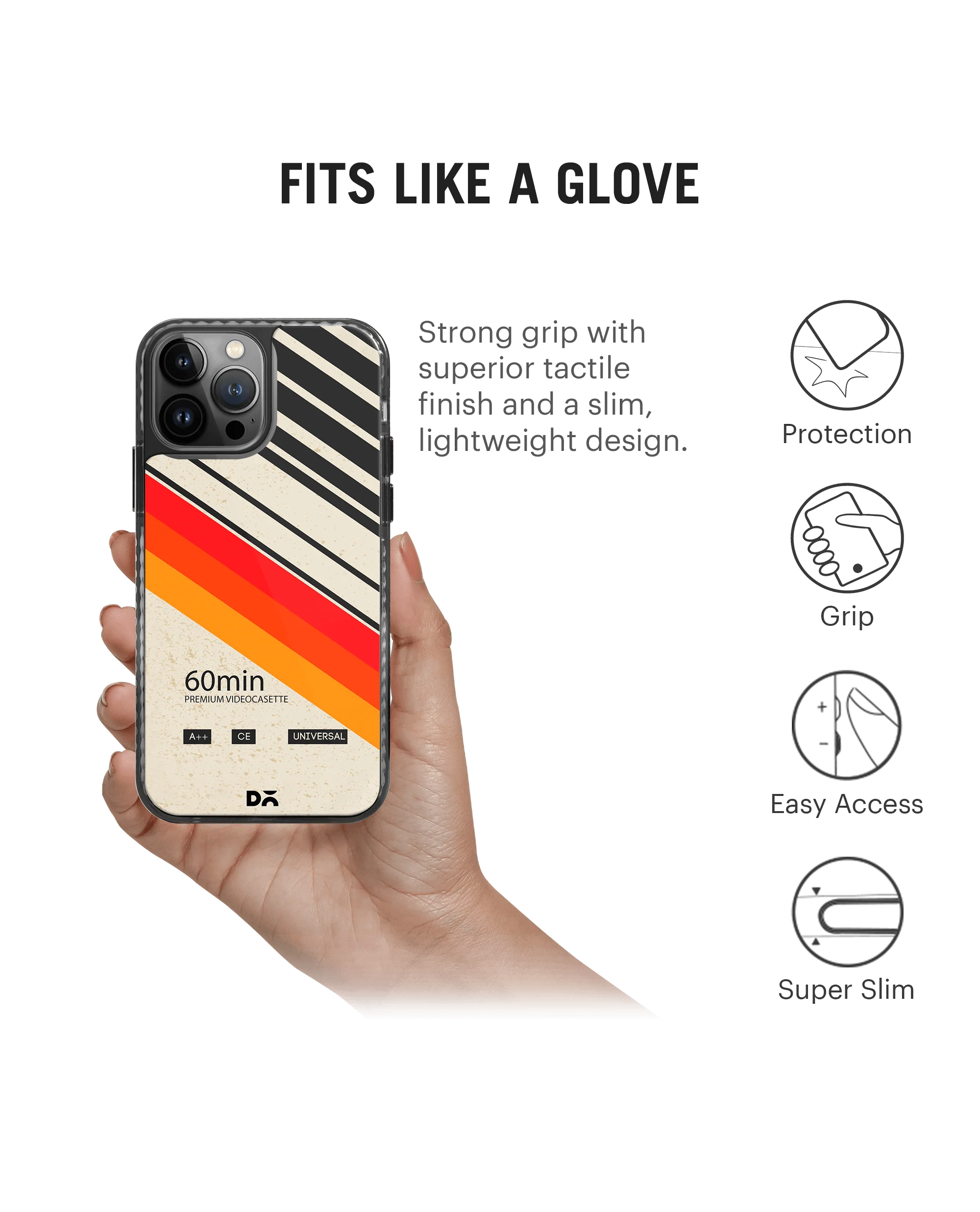 Mini Camcorder Stride 2.0 Case Cover For iPhone 13 Pro - Image 2