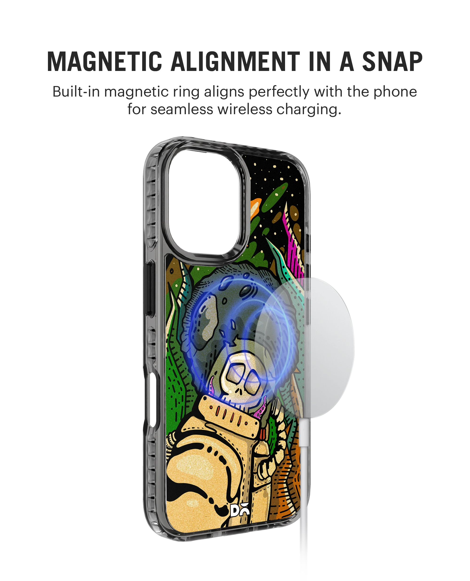 Mystic Cosmos Stride 2.0 MagSafe Case Cover For iPhone 16 - Image 3