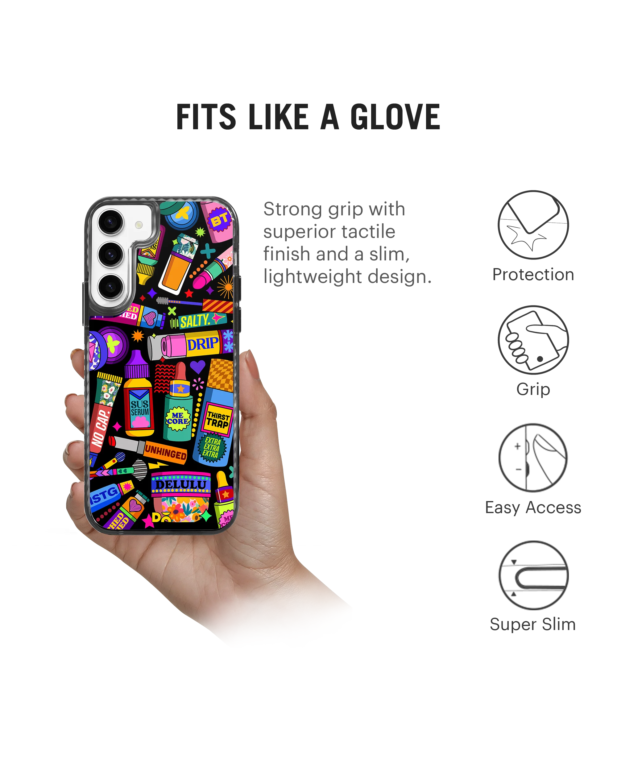 No Cap Stride 2.0 Case Cover For Samsung Galaxy S23 - Image 5