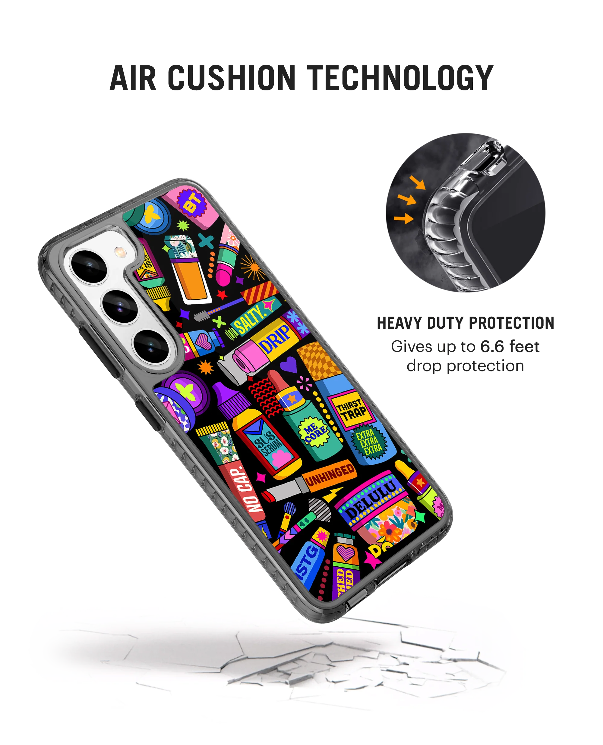 No Cap Stride 2.0 Case Cover For Samsung Galaxy S23 Plus - Image 2