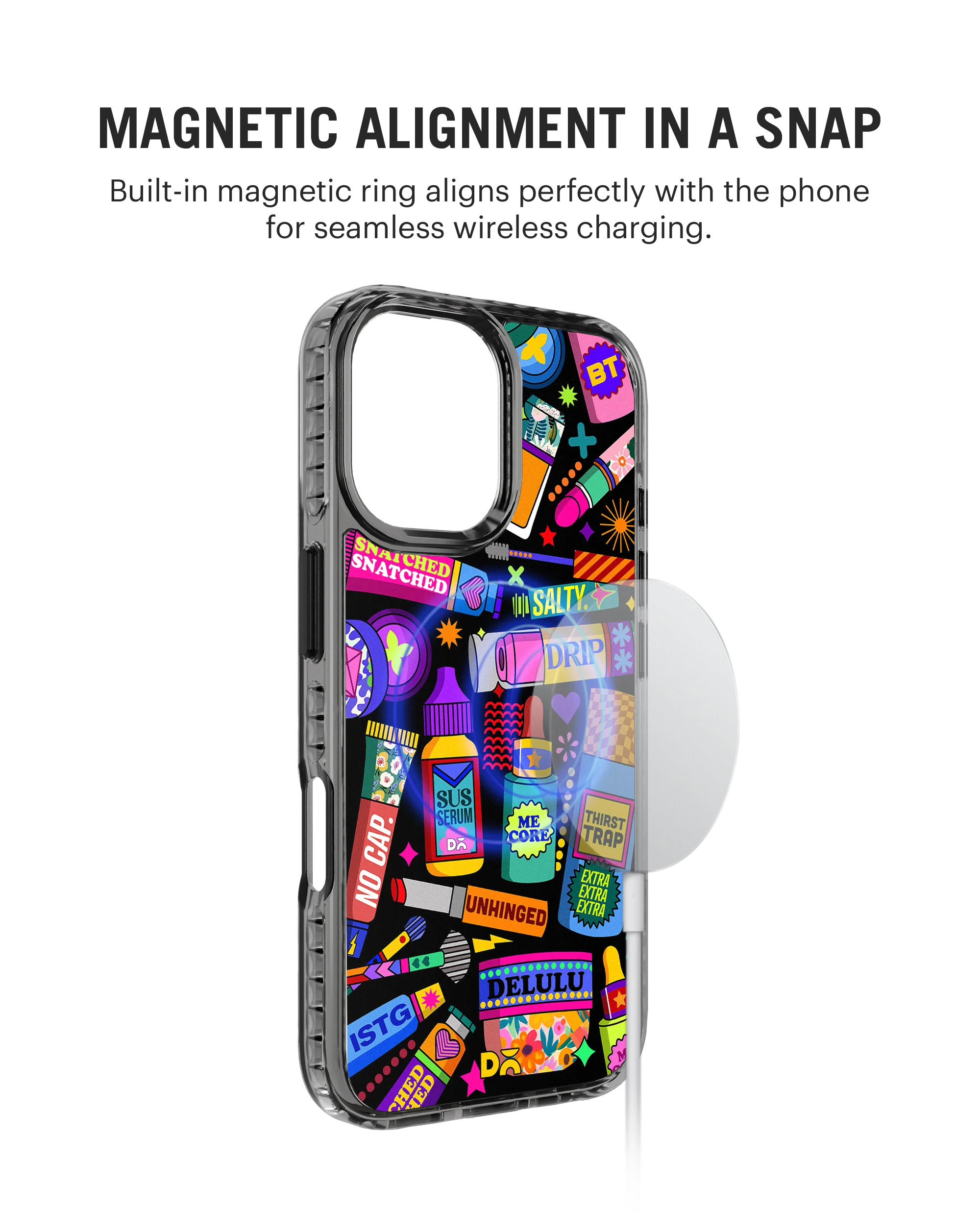 No Cap Stride 2.0 MagSafe Case Cover For iPhone 16 Plus - Image 3