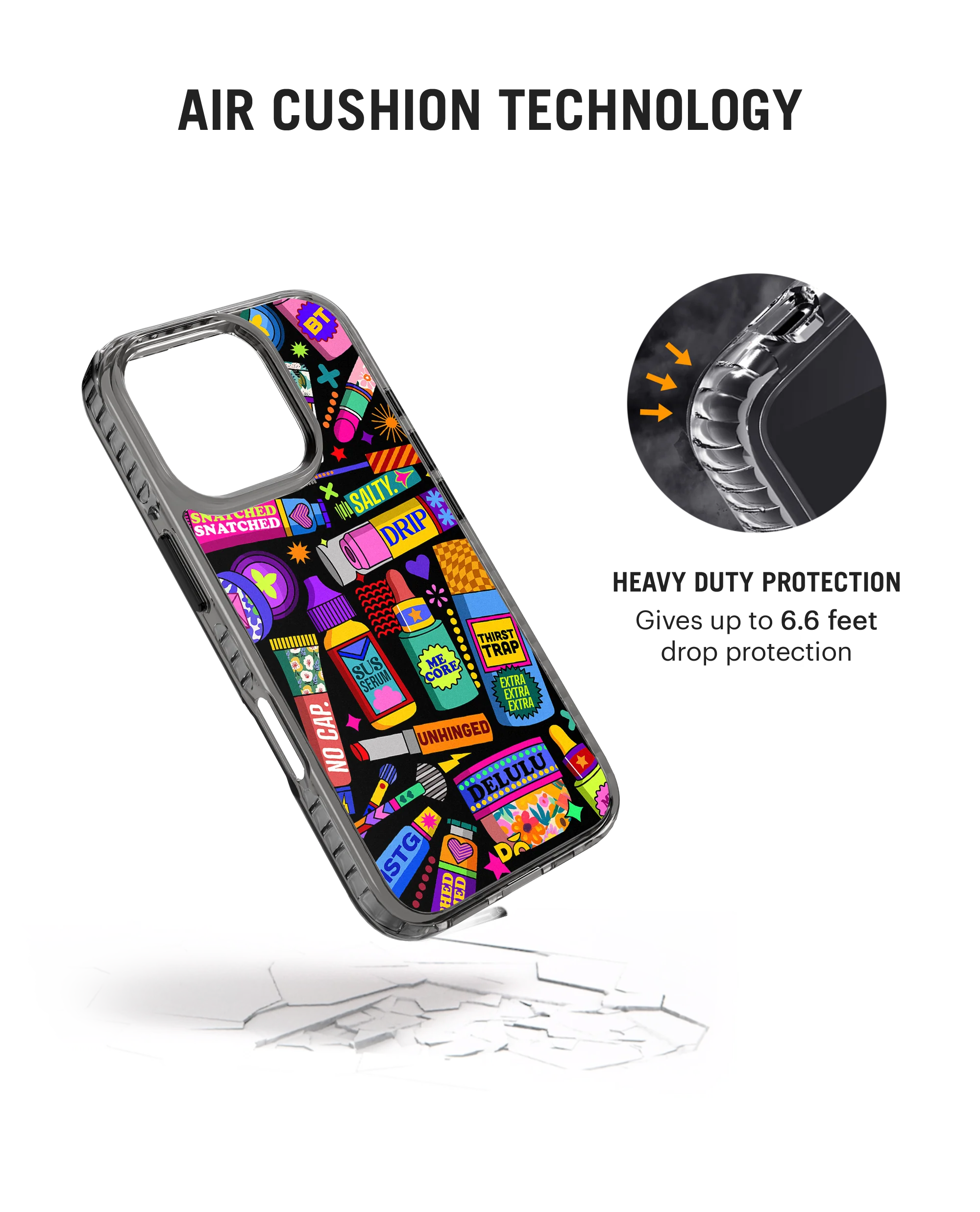 No Cap Stride 2.0 MagSafe Case Cover For iPhone 16 Pro Max - Image 7