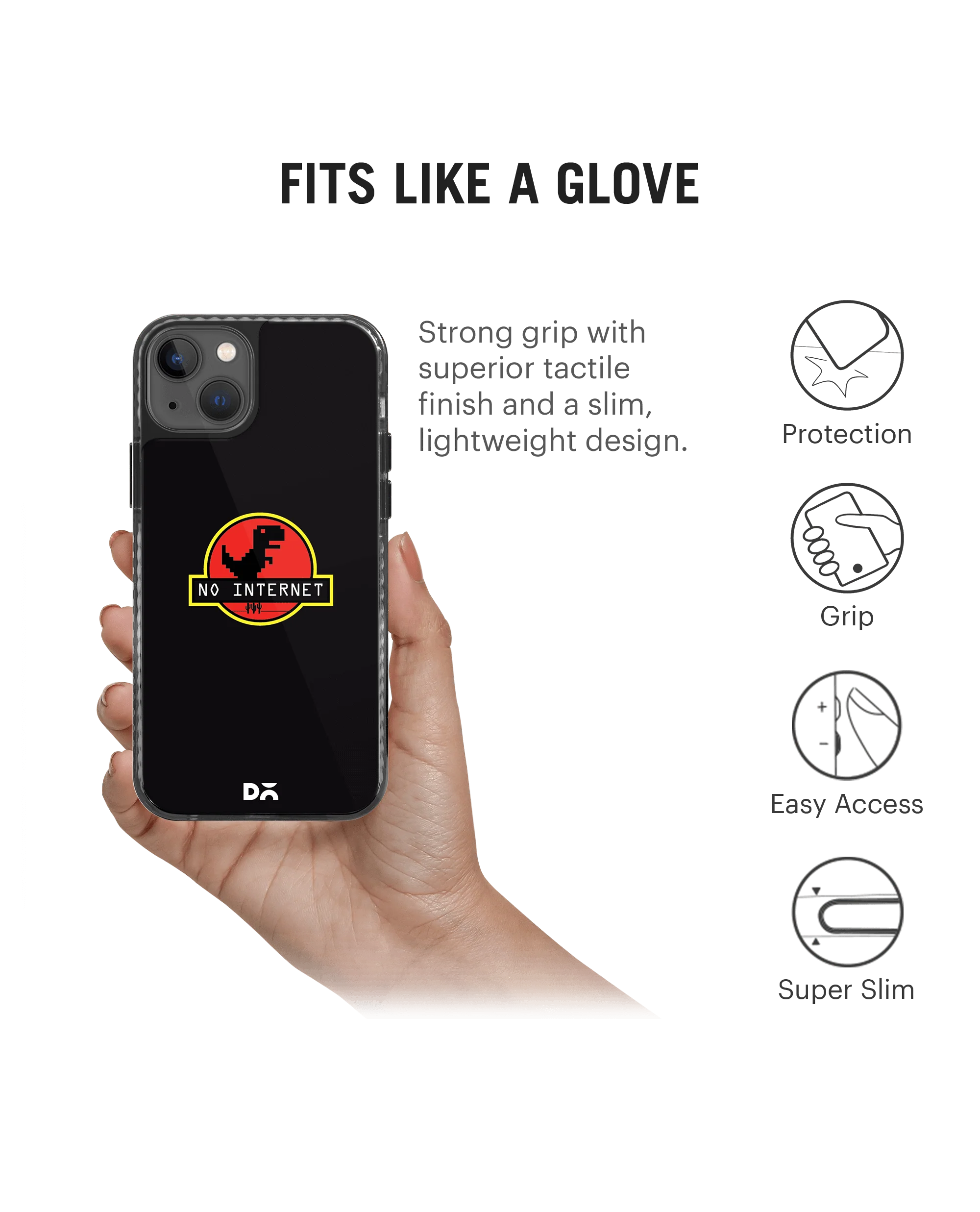 No Internet Stride 2.0 Case Cover For iPhone 13 - Image 5