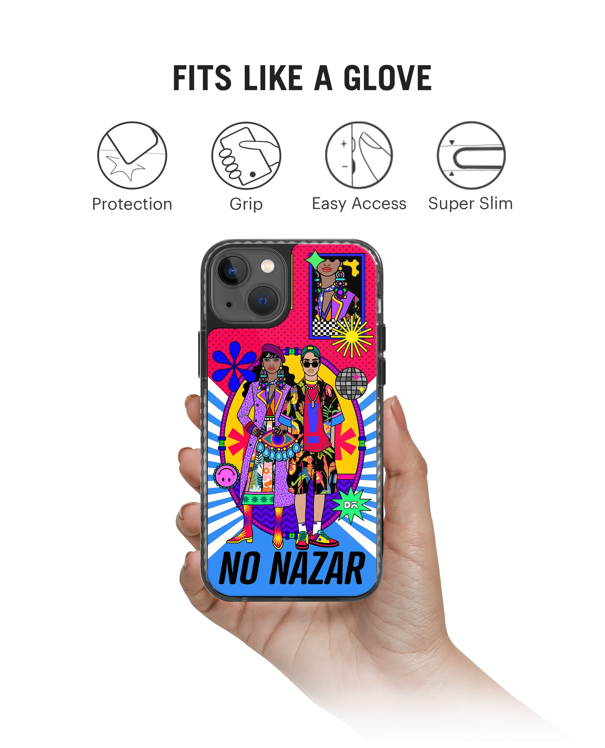No Nazar Stride 2.0 Case Cover For iPhone 13 - Image 2