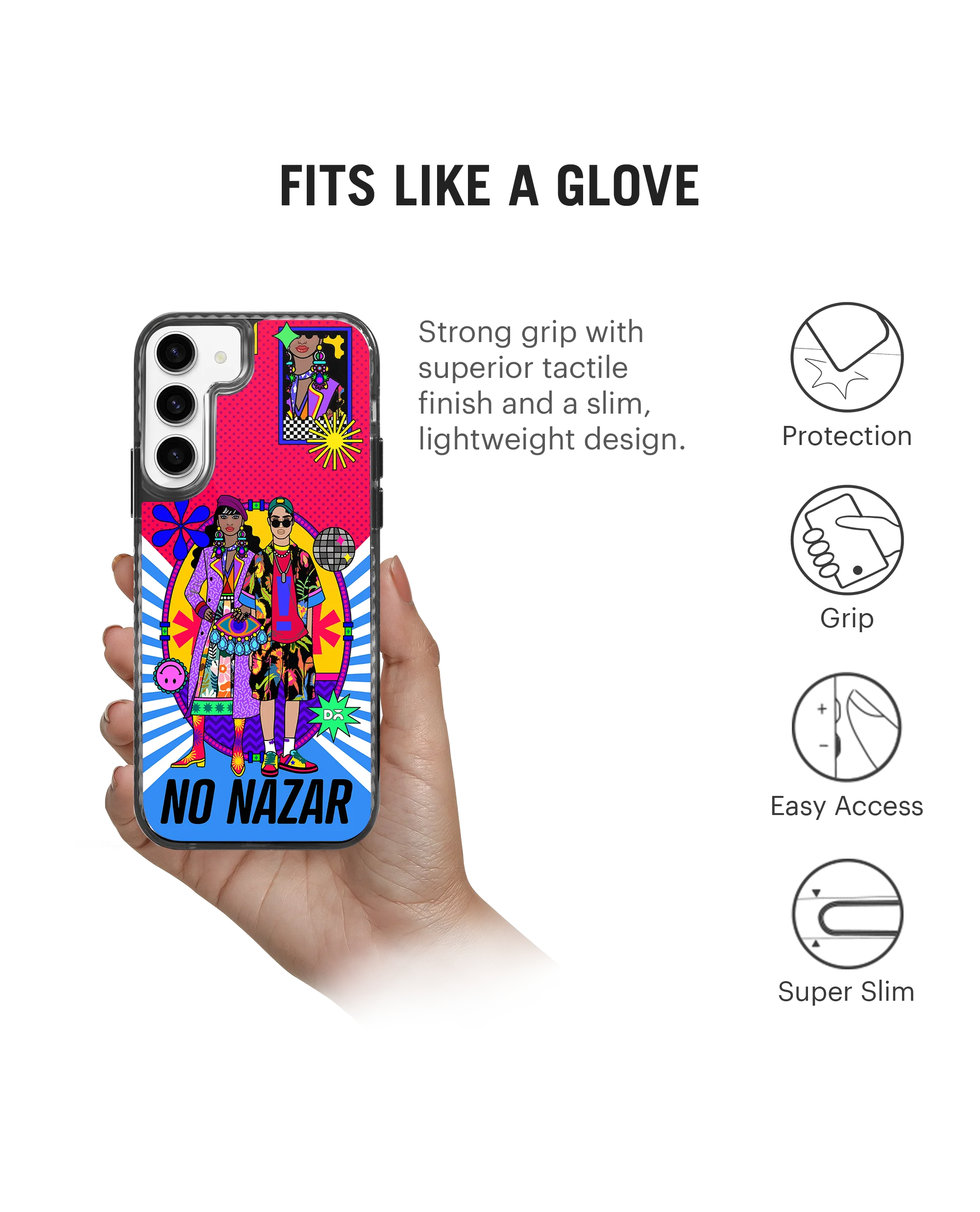 No Nazar Stride 2.0 Case Cover For Samsung Galaxy S23 - Image 5