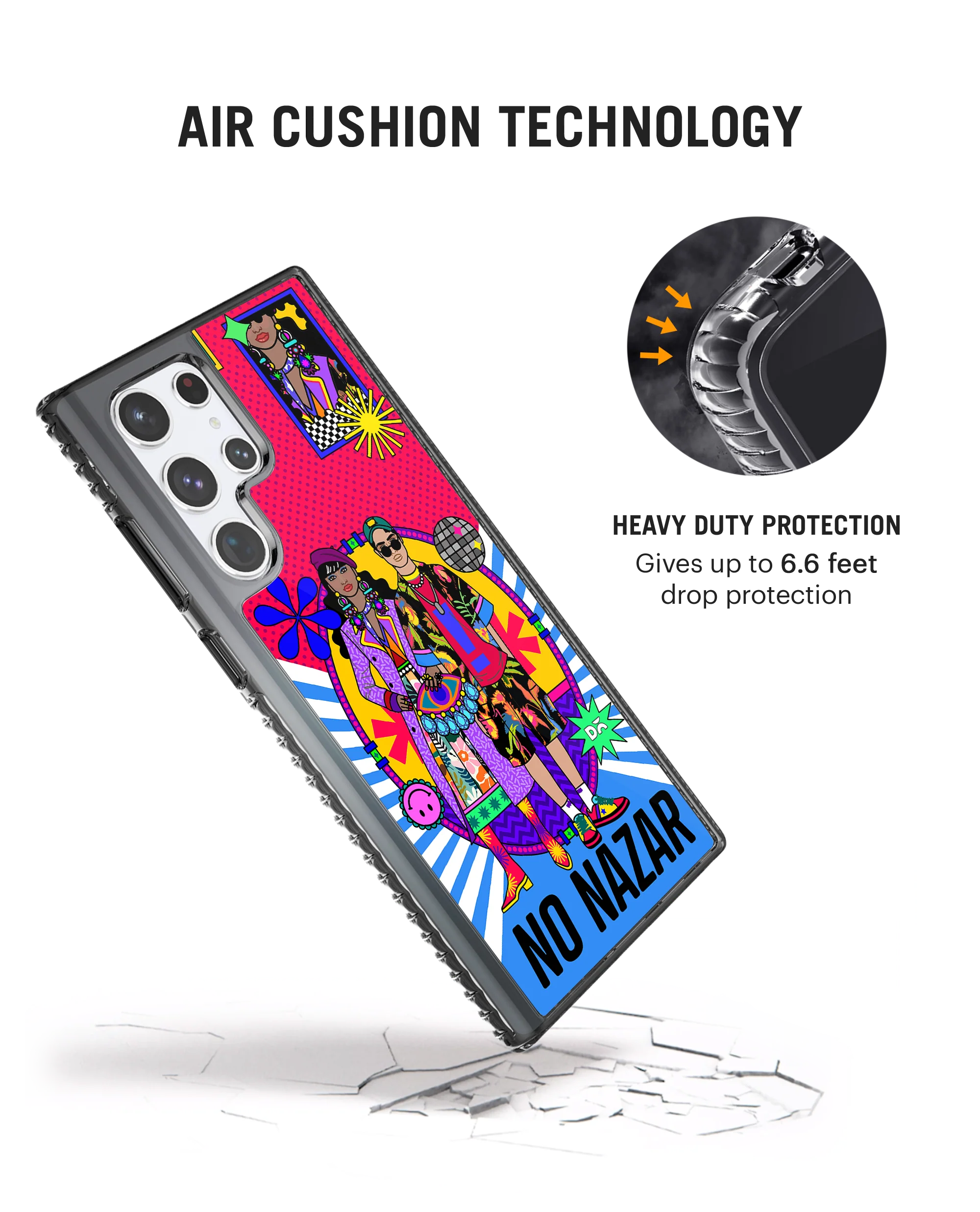 No Nazar Stride 2.0 Case Cover For Samsung Galaxy S23 Ultra - Image 2