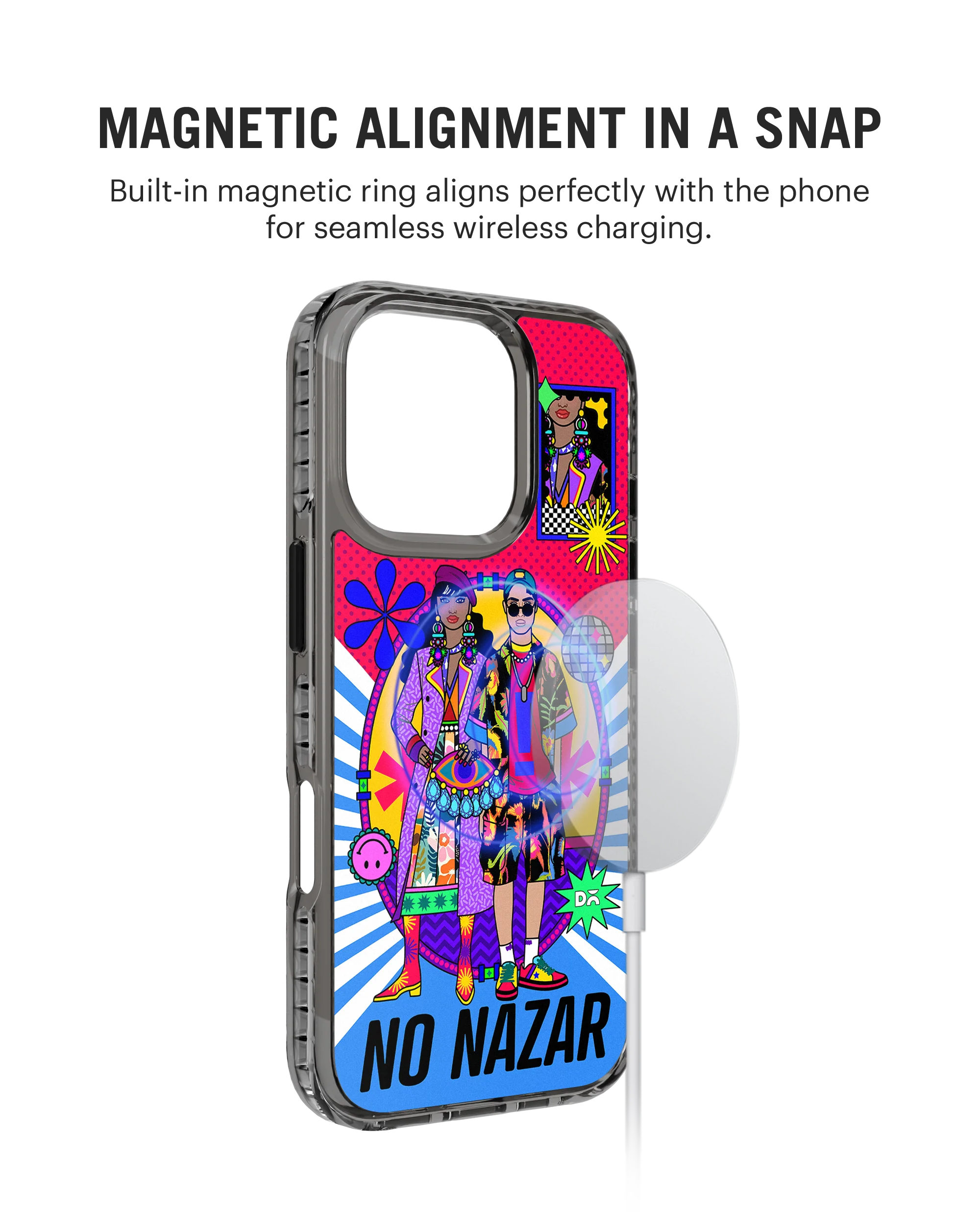 No Nazar Stride 2.0 MagSafe Case Cover For iPhone 16 Pro Max - Image 3