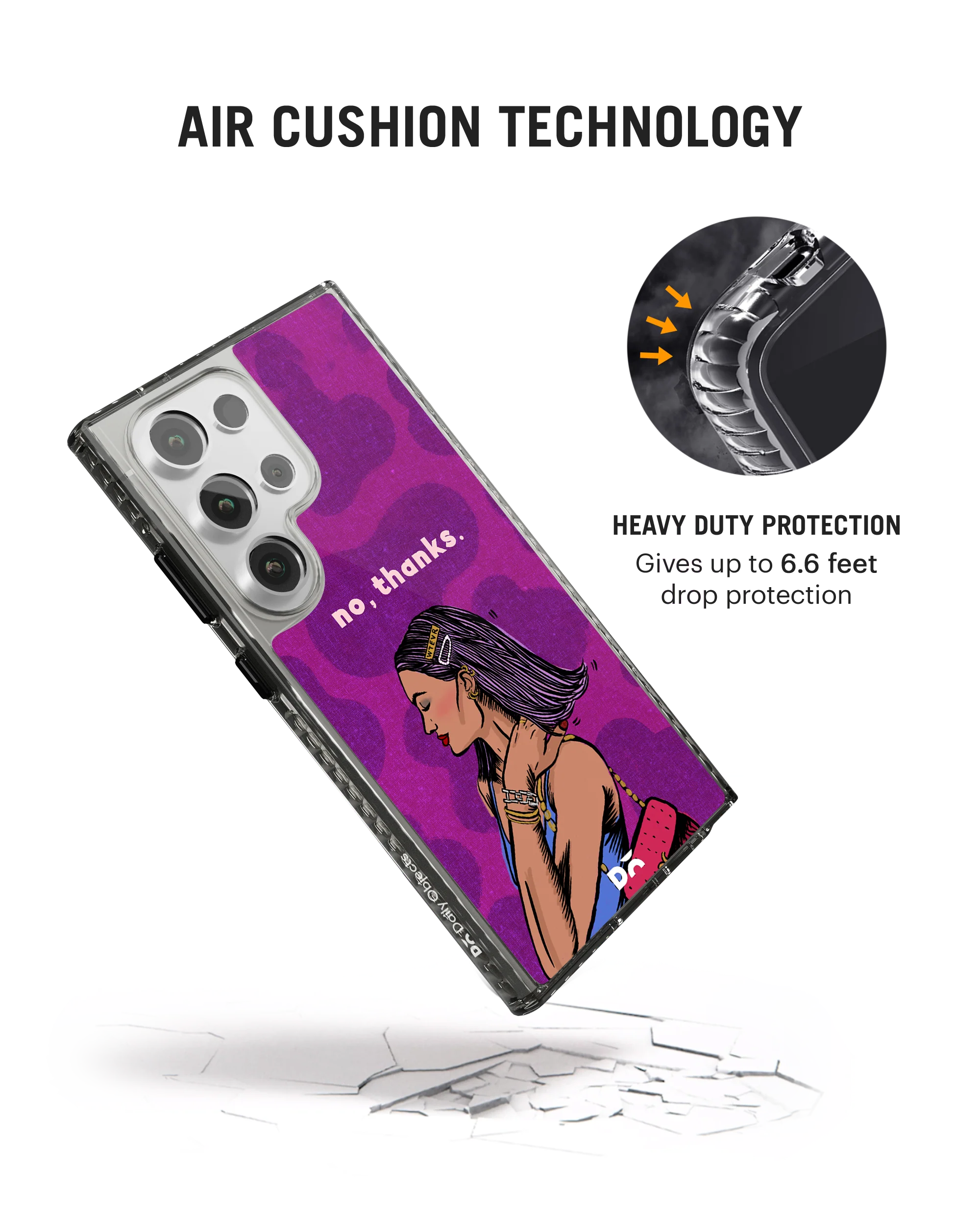No thanks Stride 2.0 Case Cover For Samsung Galaxy S24 Ultra - Image 2