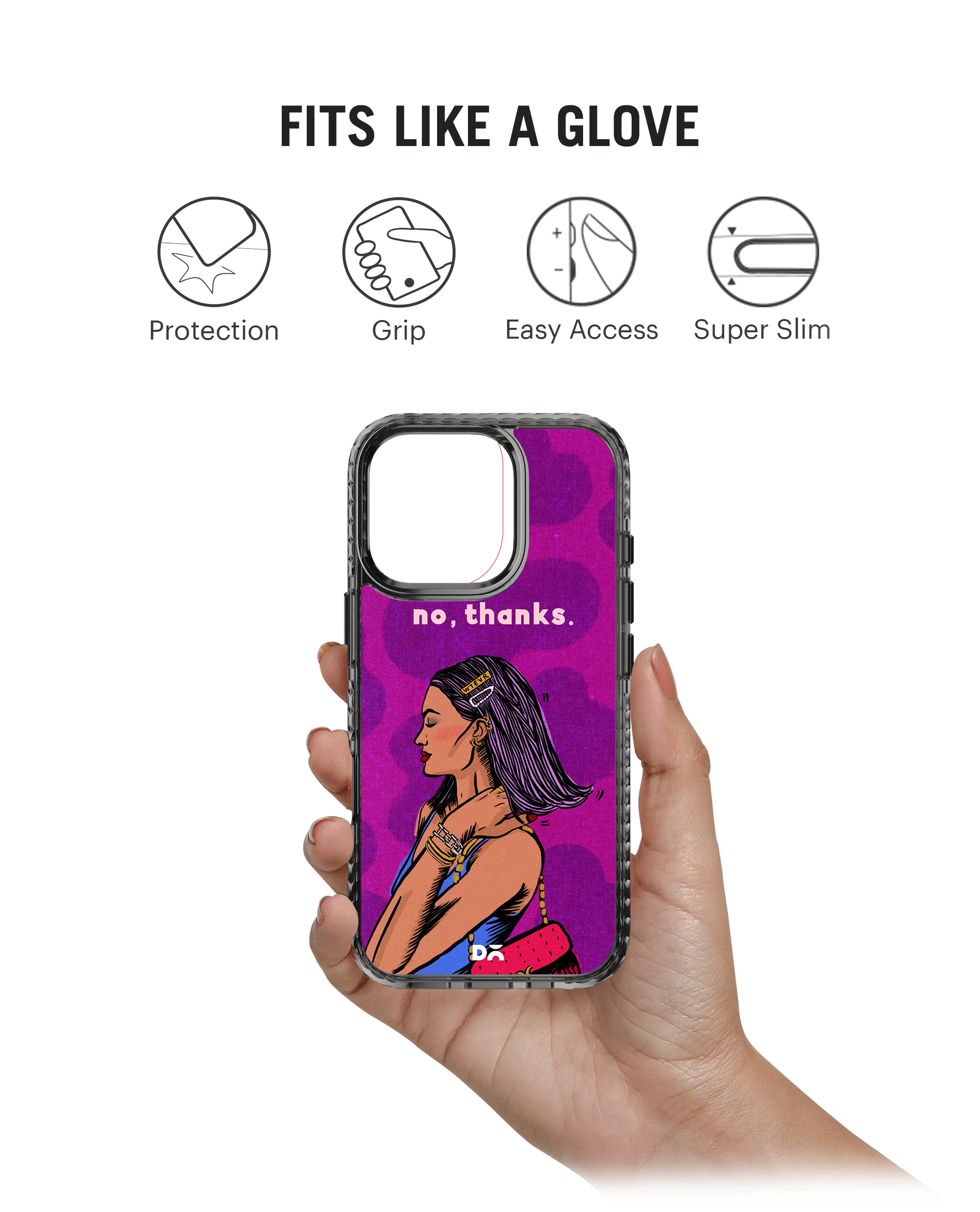 No thanks Stride 2.0 MagSafe Case Cover For iPhone 16 Pro Max - Image 2
