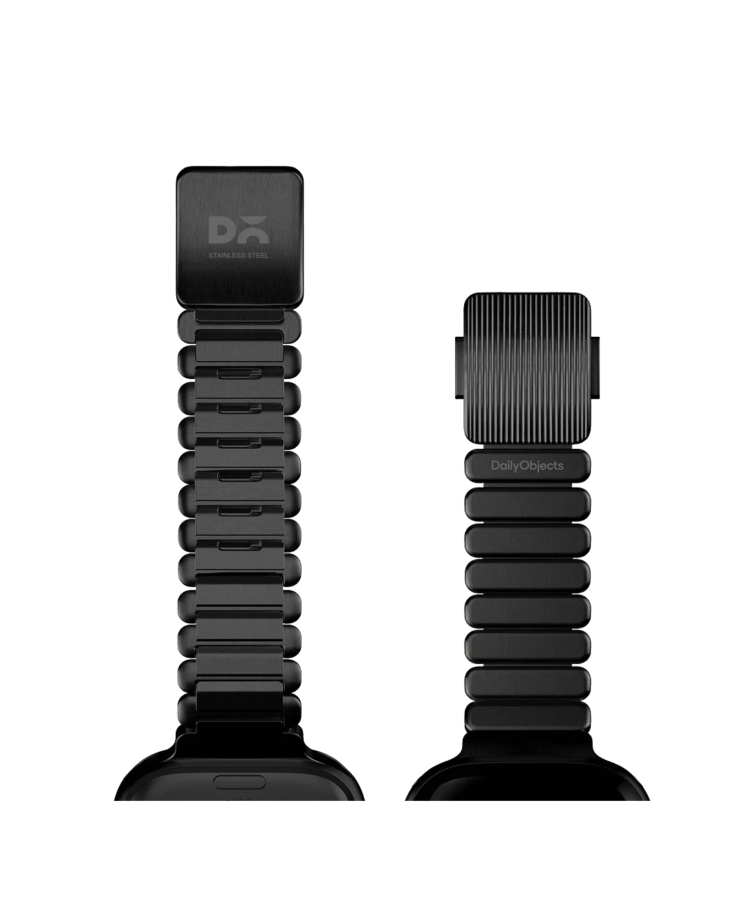 Noir Link Steel Apple Watch Band - Image 21