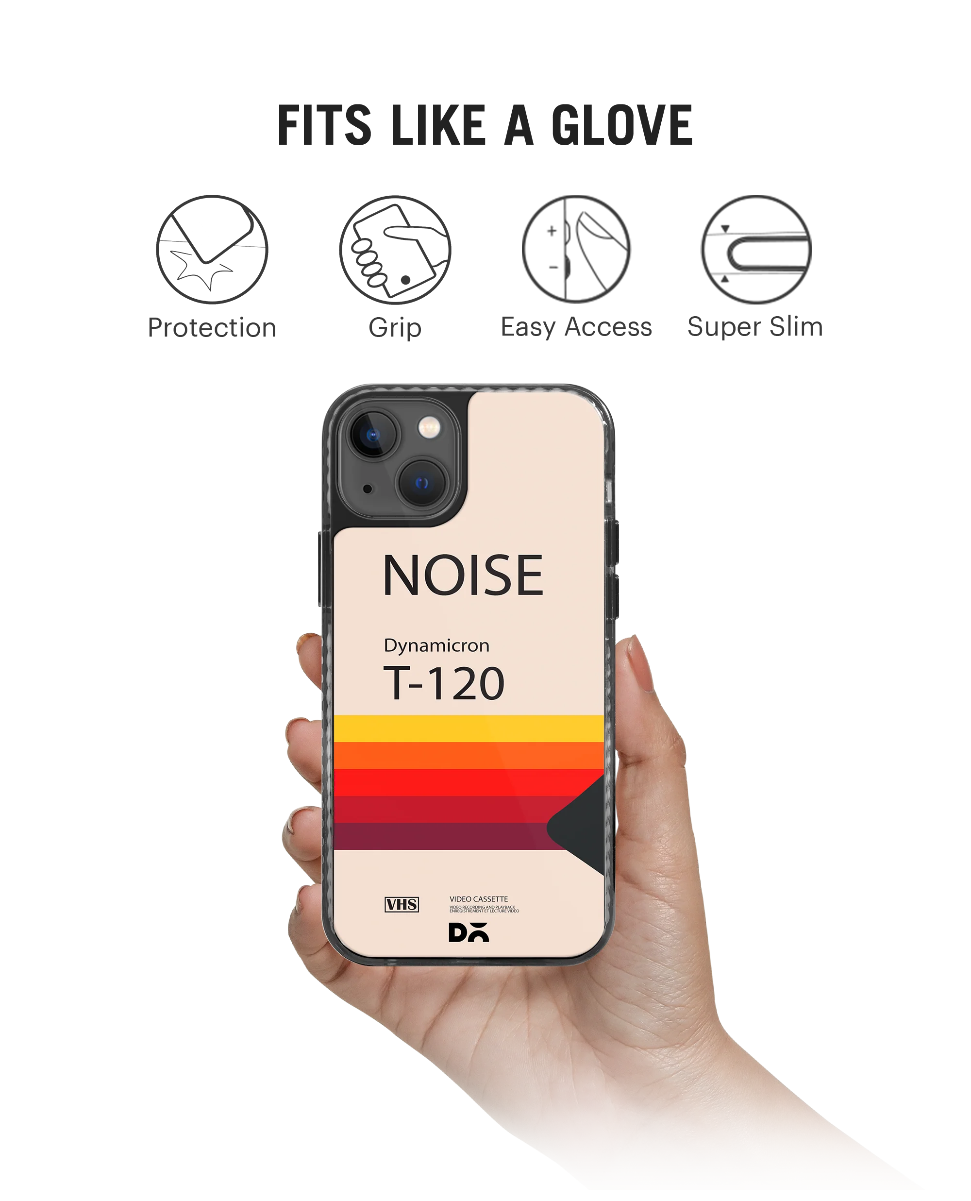 Noise VHS Stride 2.0 Phone Case Cover For iPhone 15 Plus - Image 2