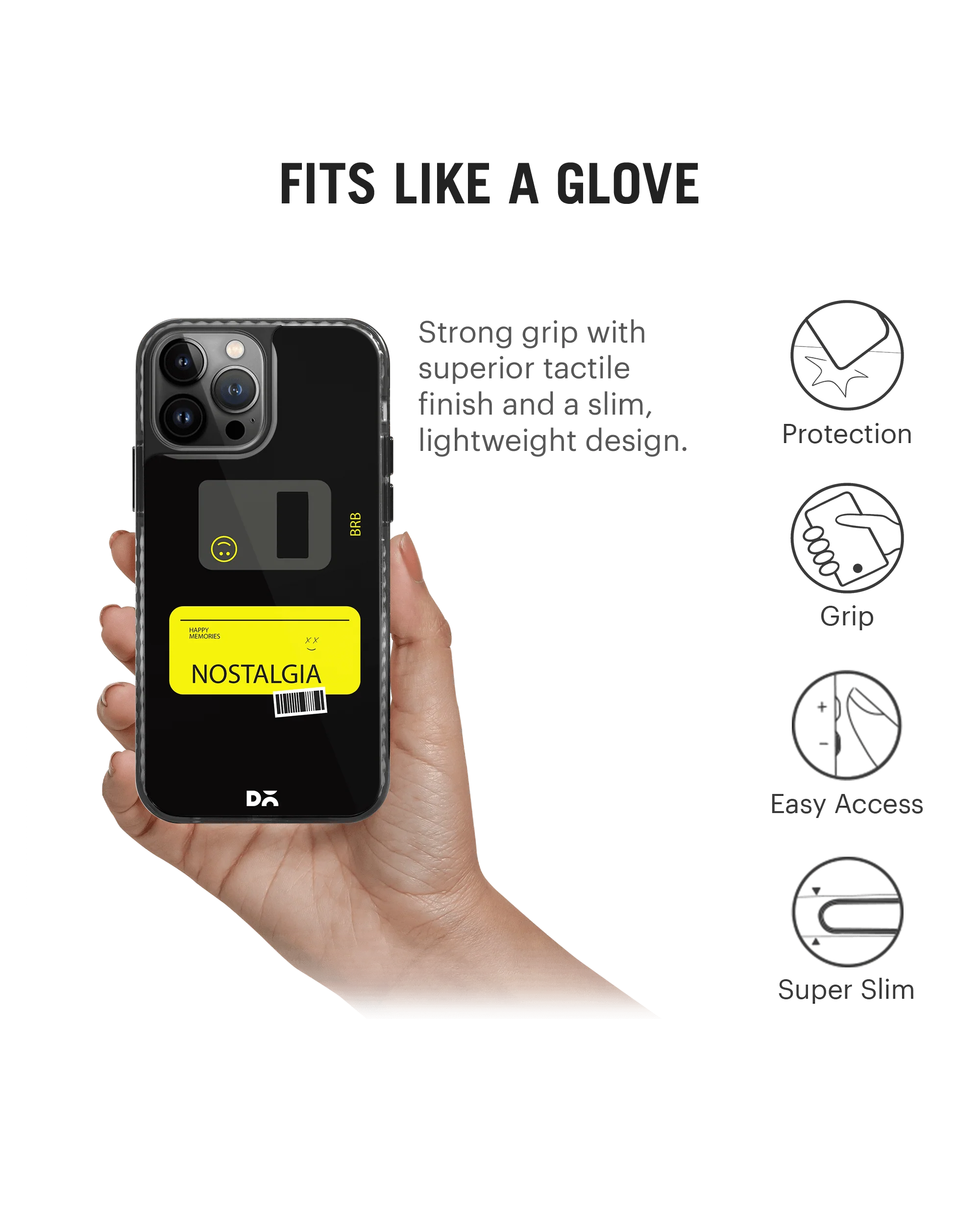 Nostalgia BRB Stride 2.0 Case Cover For iPhone 13 Pro - Image 2