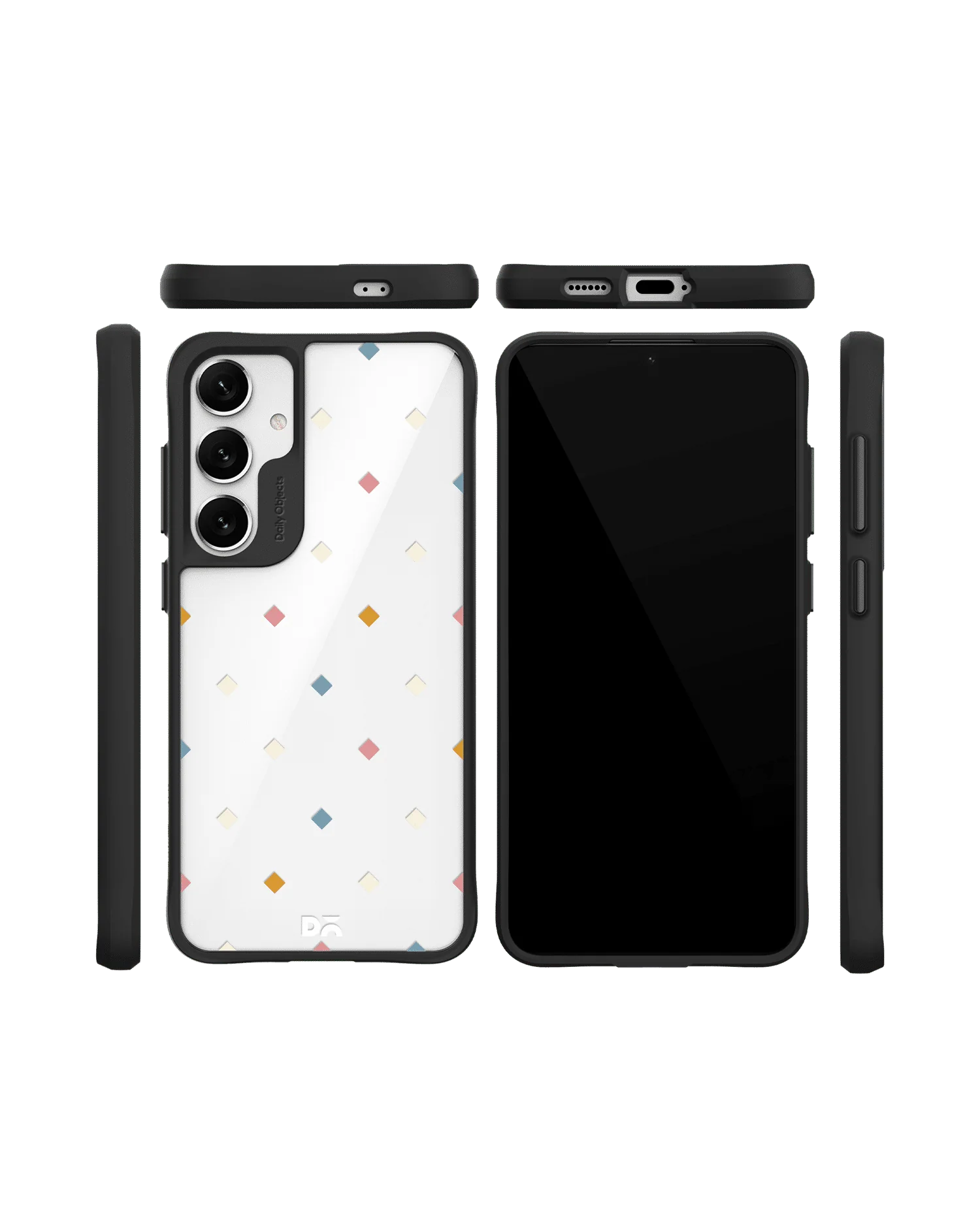 Party Poppers Black Hybrid Clear Case Cover For Samsung Galaxy S24 - Image 10
