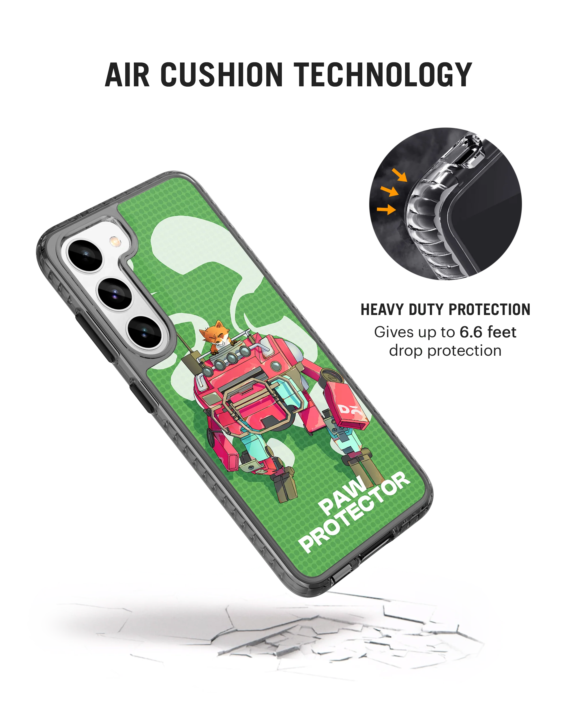 Paw Protector Stride 2.0 Case Cover For Samsung Galaxy S23 - Image 2