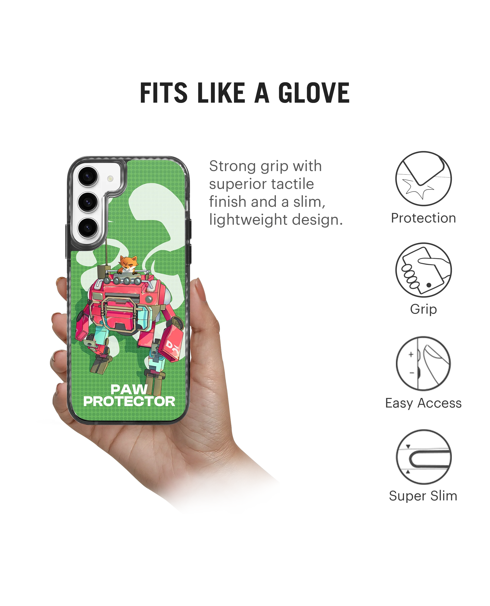Paw Protector Stride 2.0 Case Cover For Samsung Galaxy S23 Plus - Image 5