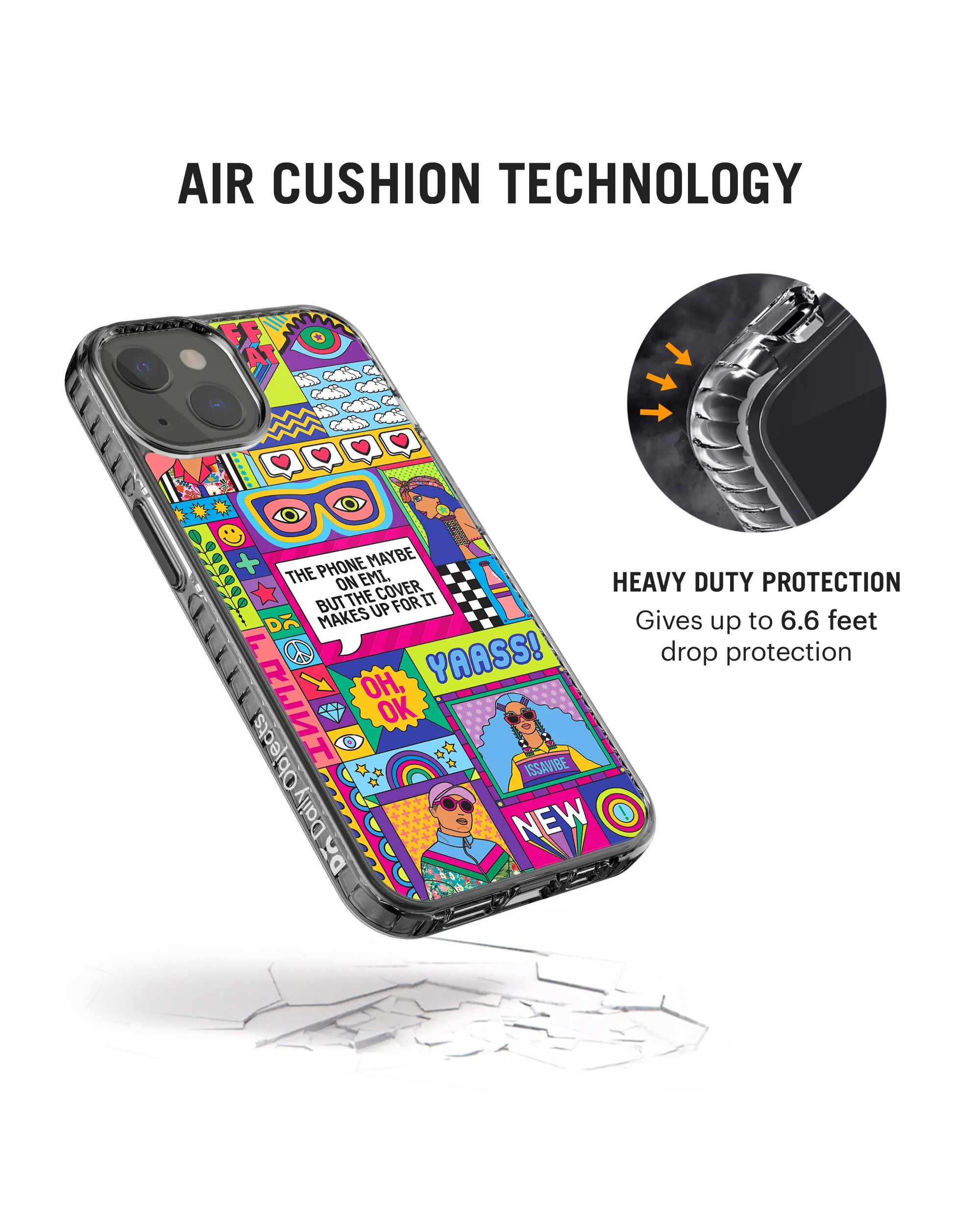 Phone on EMI Stride 2.0 Phone Case Cover For iPhone 15 - Image 6