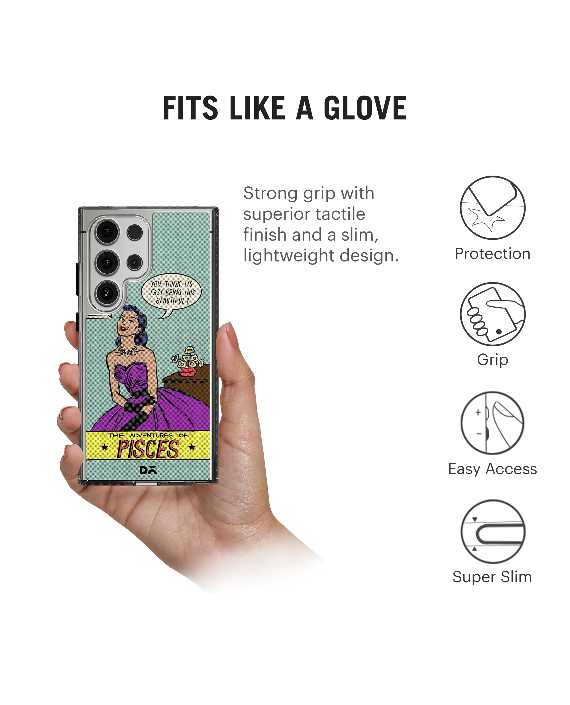 Pisces Stride 2.0 Case Cover For Samsung Galaxy S24 Ultra - Image 5