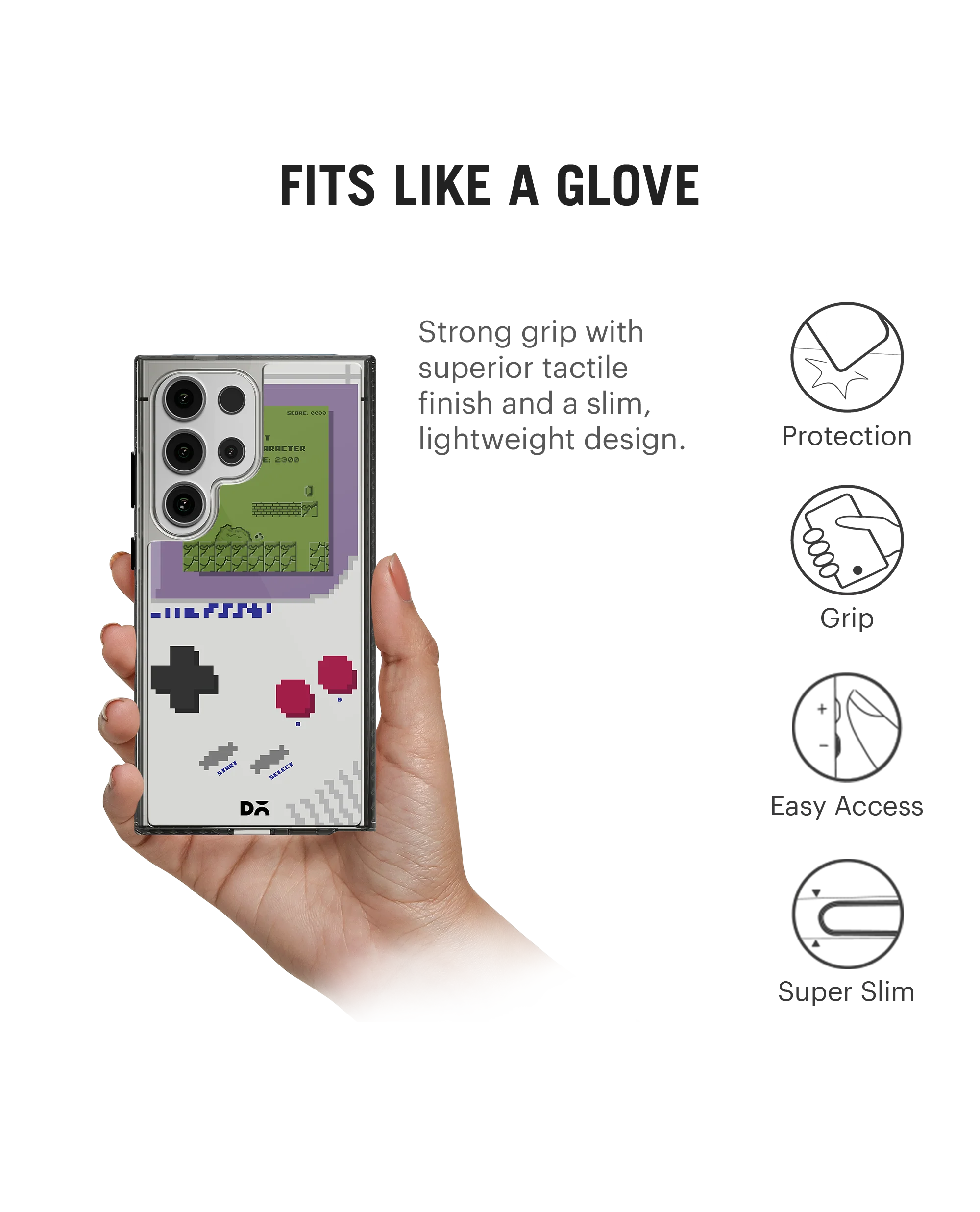 Pixel Boy 1990 Stride 2.0 Case Cover For Samsung Galaxy S24 Ultra - Image 5