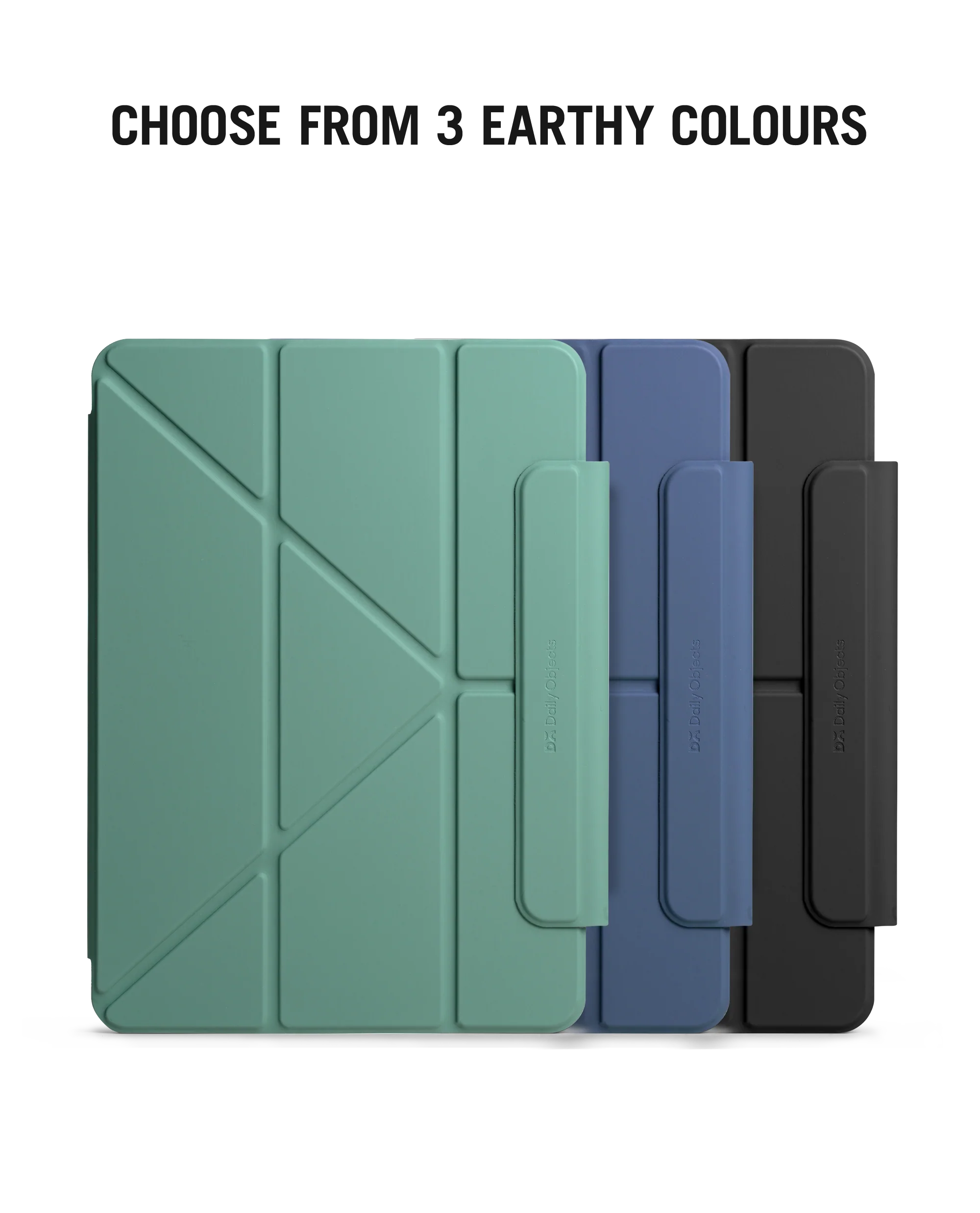 Pleat Y-Fold Magnetic iPad Case for iPad Pro 4 2020 12.9 Inch - Image 9