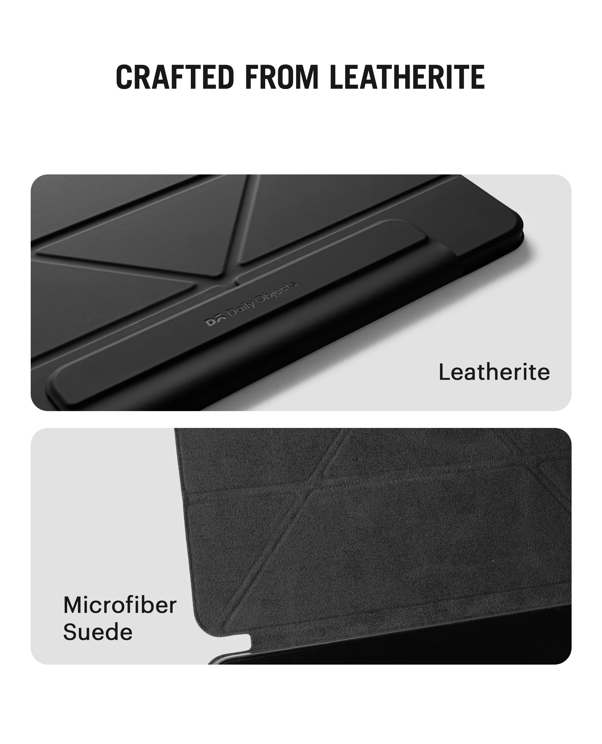Pleat Y-Fold Magnetic iPad Case for iPad Pro 7th Gen 13 Inch - Image 8