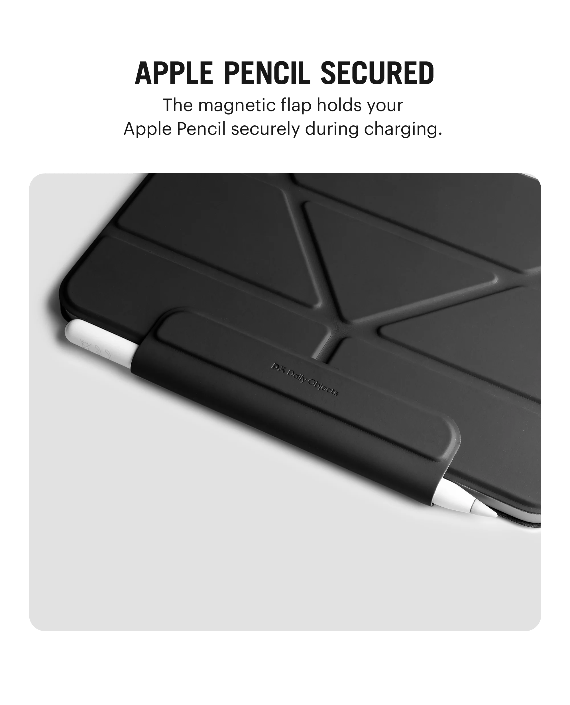 Pleat Y-Fold Magnetic iPad Case for iPad Pro 7th Gen 13 Inch - Image 9