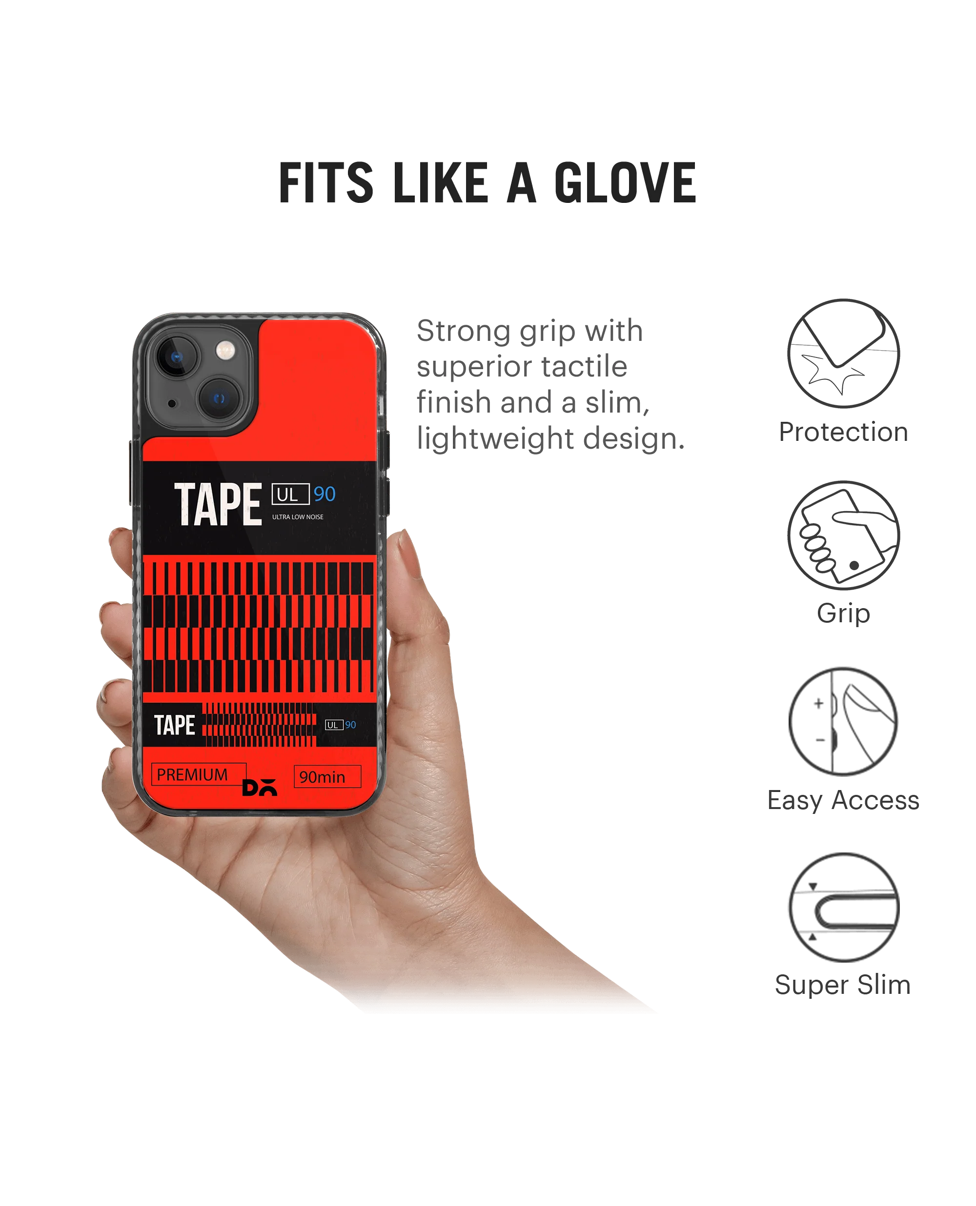 Premium UL Noise Stride 2.0 Phone Case Cover For iPhone 14 - Image 5