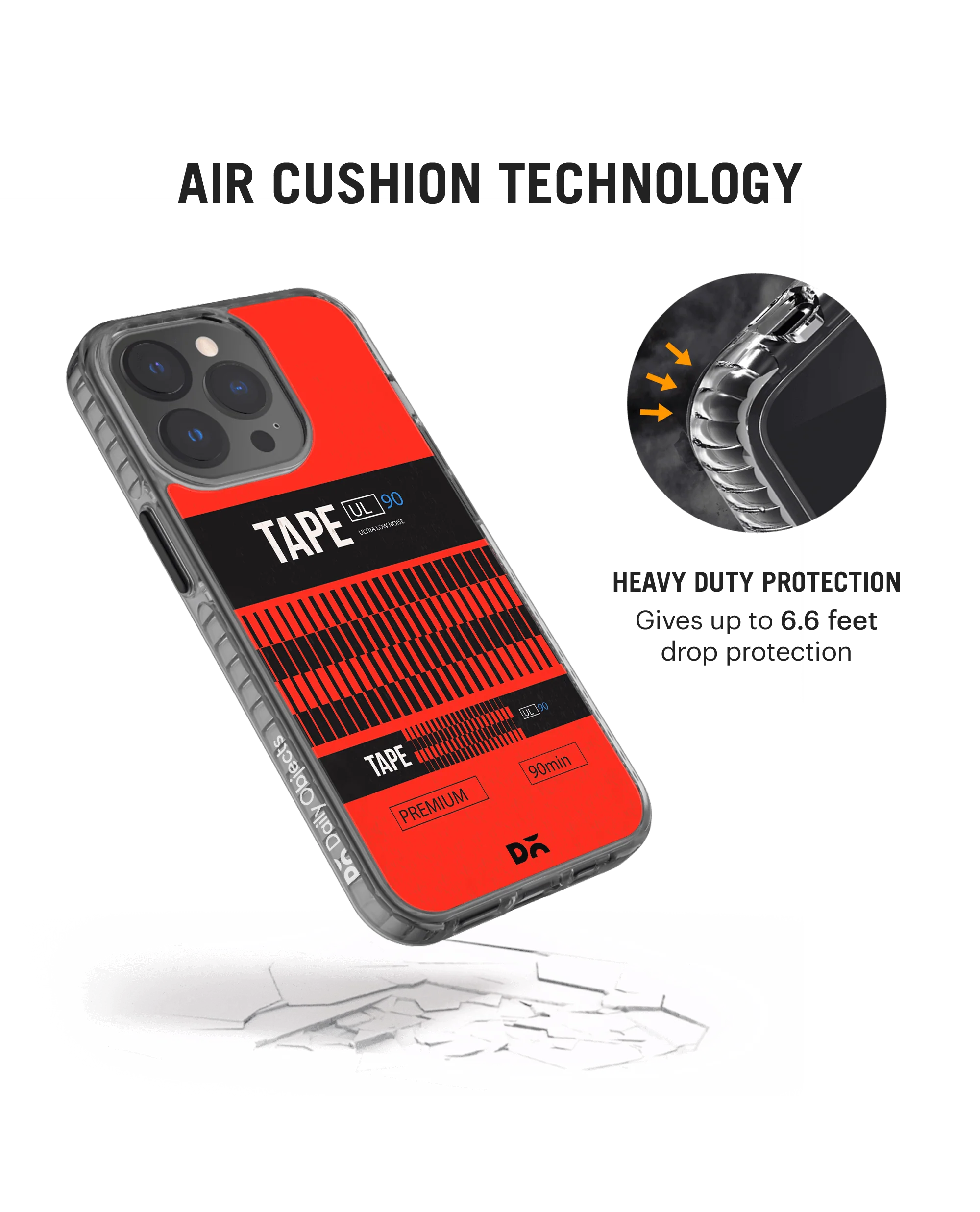 Premium UL Noise Stride 2.0 Phone Case Cover For iPhone 14 Pro Max - Image 5