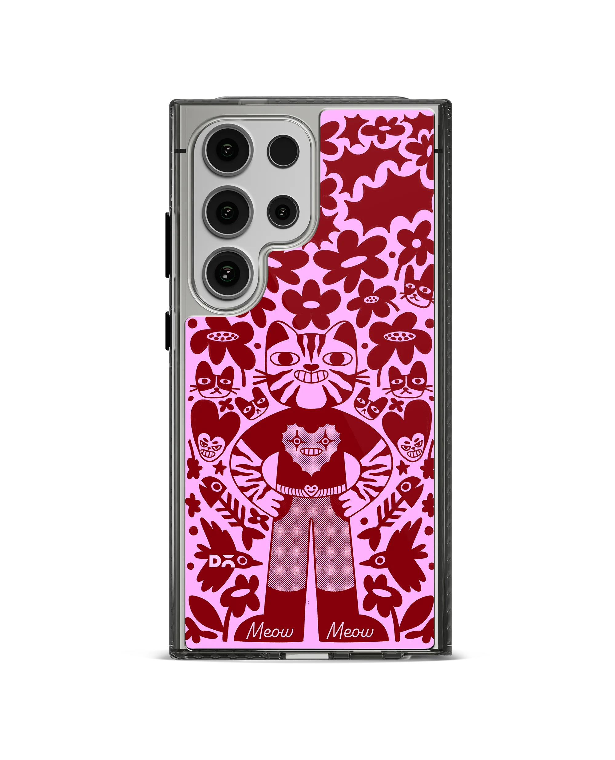 Purr Man Stride 2.0 Case Cover For Samsung Galaxy S24 Ultra