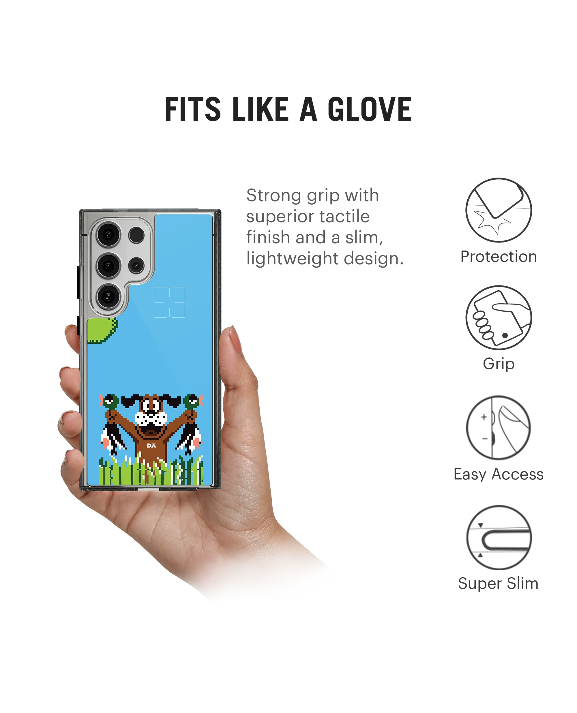 Quack Hunt Stride 2.0 Case Cover For Samsung Galaxy S24 Ultra - Image 5