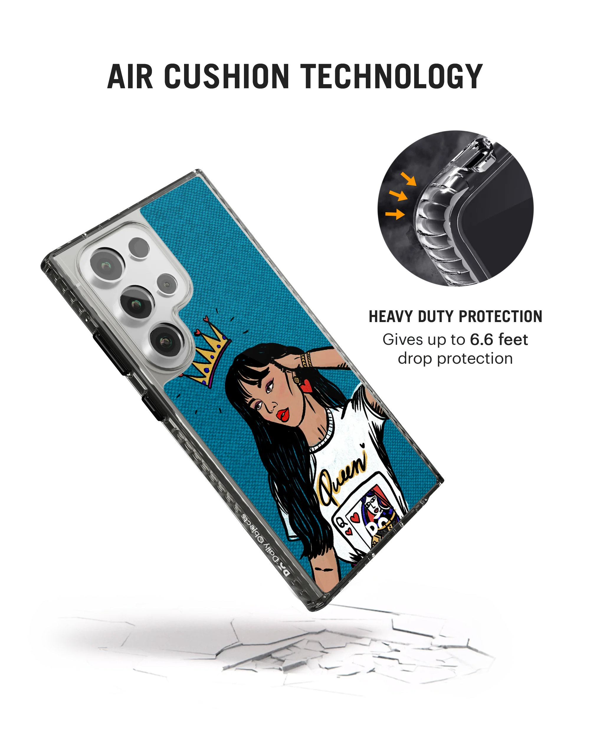 Queen Babe Stride 2.0 Case Cover For Samsung Galaxy S24 Ultra - Image 2