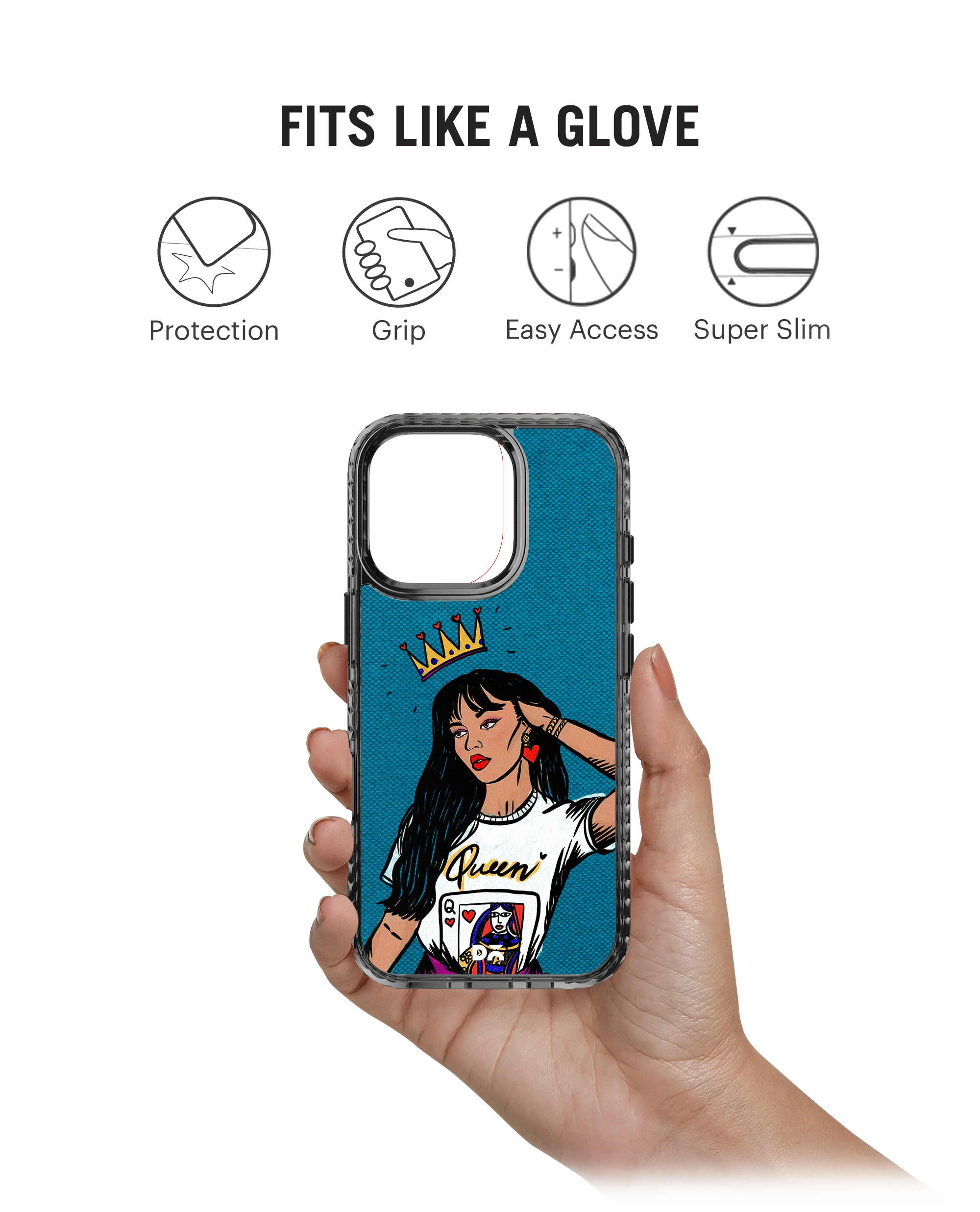 Queen Babe Stride 2.0 MagSafe Case Cover For iPhone 16 Pro - Image 2