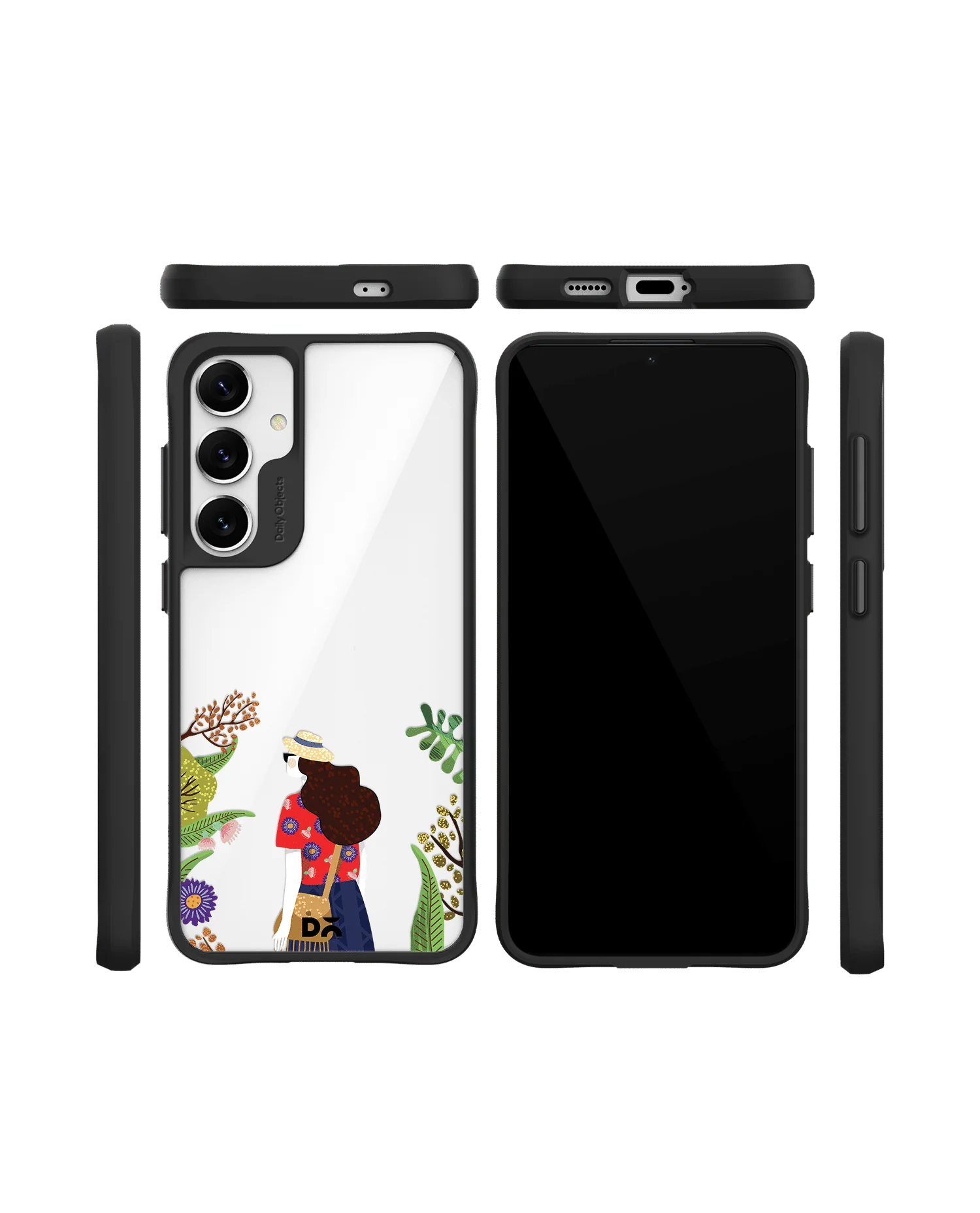 Rastafari Black Hybrid Clear Case Cover For Samsung Galaxy S24 Plus - Image 10